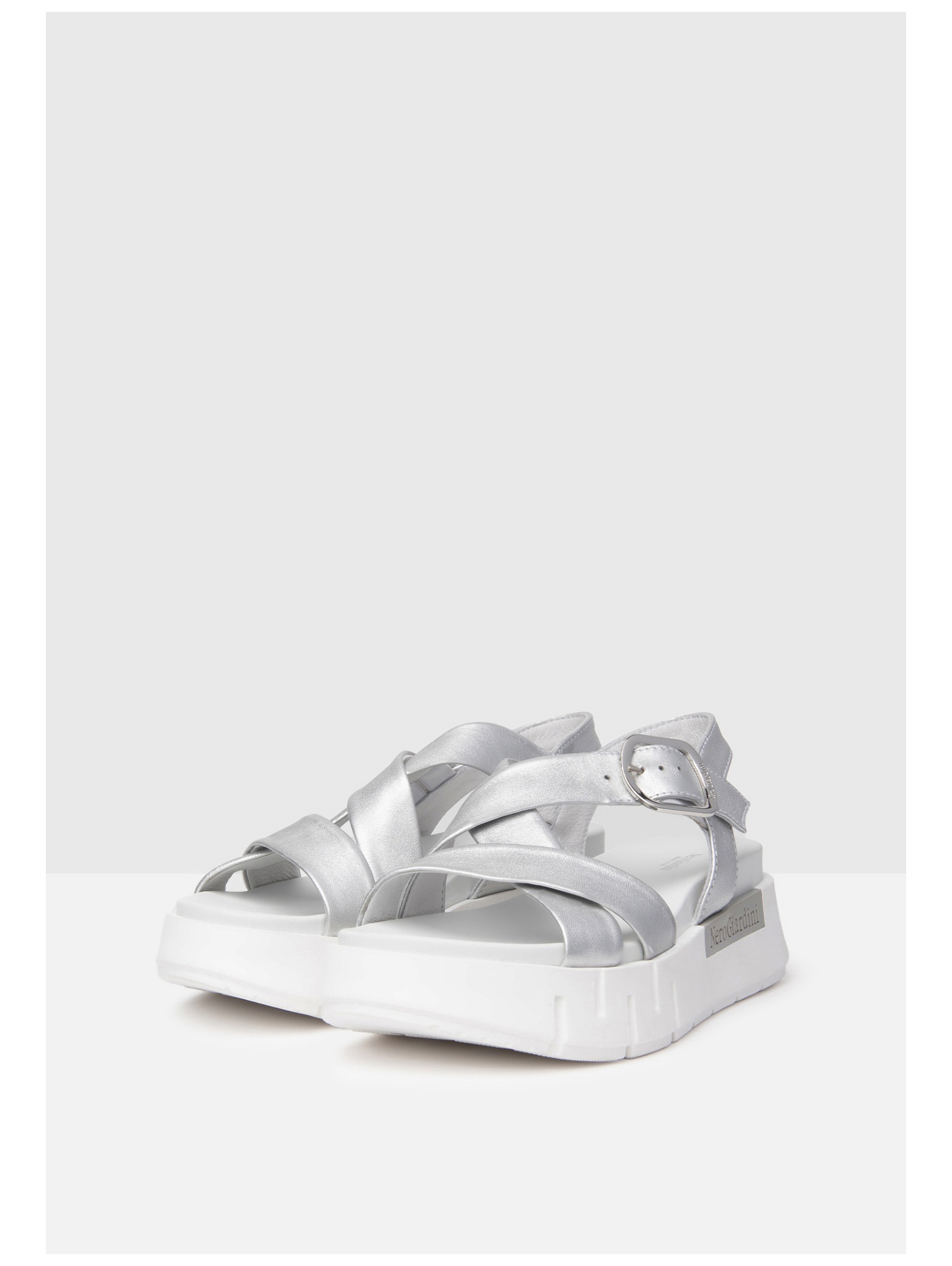 Nero Giardini Plateausandaletten »Nero Giardini Sandalen Leder«