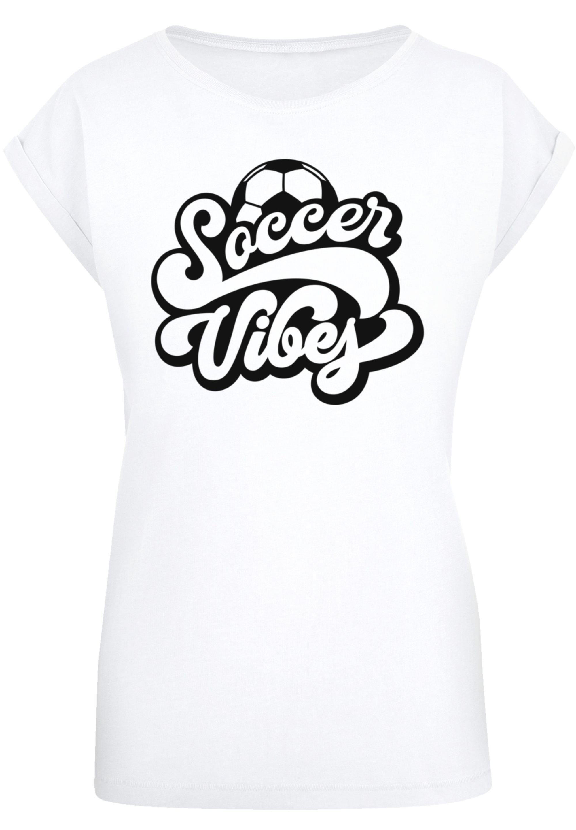 F4NT4STIC T-Shirt "Soccer Vibes Typography Sporty Graphic", Premium Qualitä günstig online kaufen