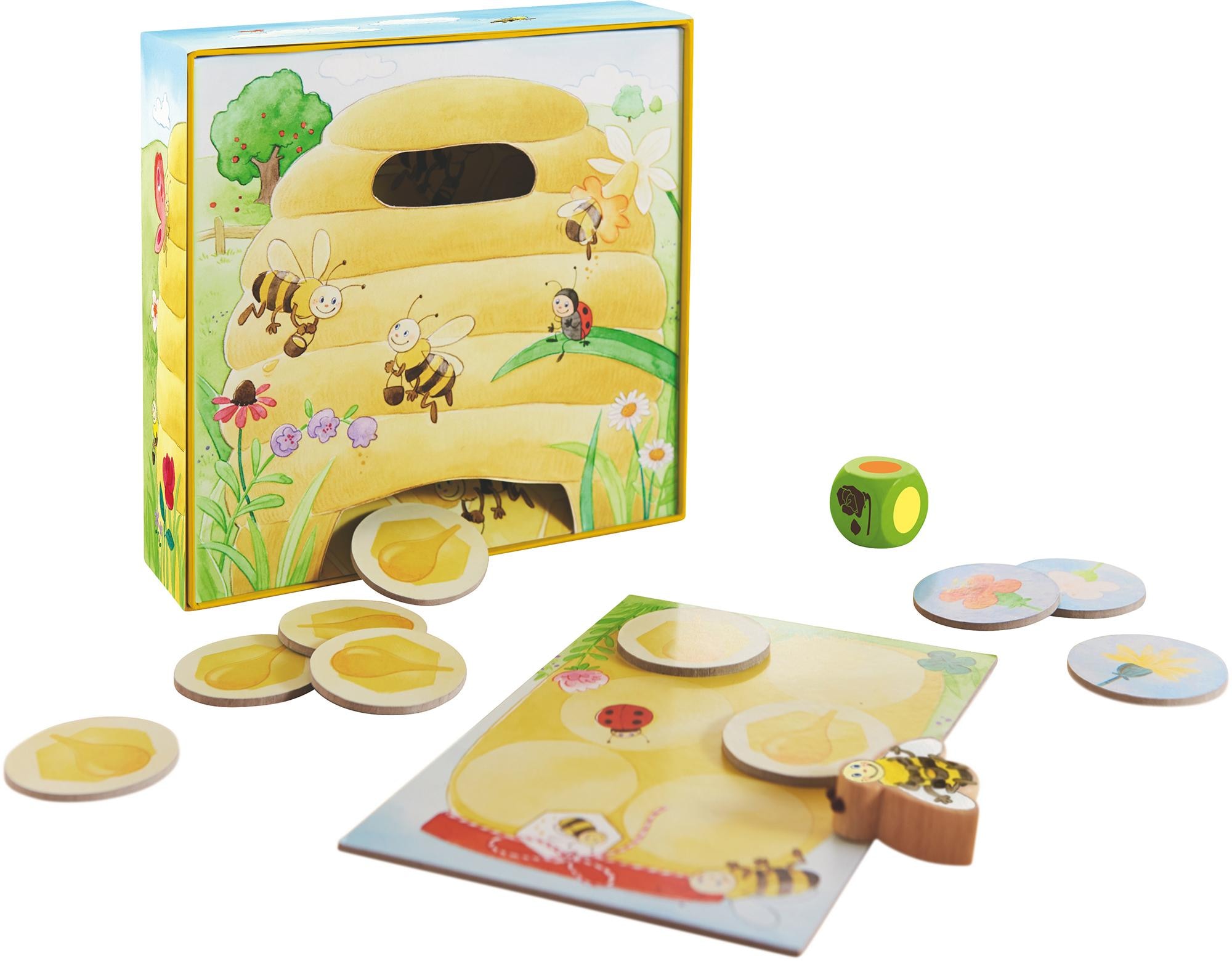 Haba Spiel »Meine ersten Spiele - Hanni Honigbiene«, Made in Germany