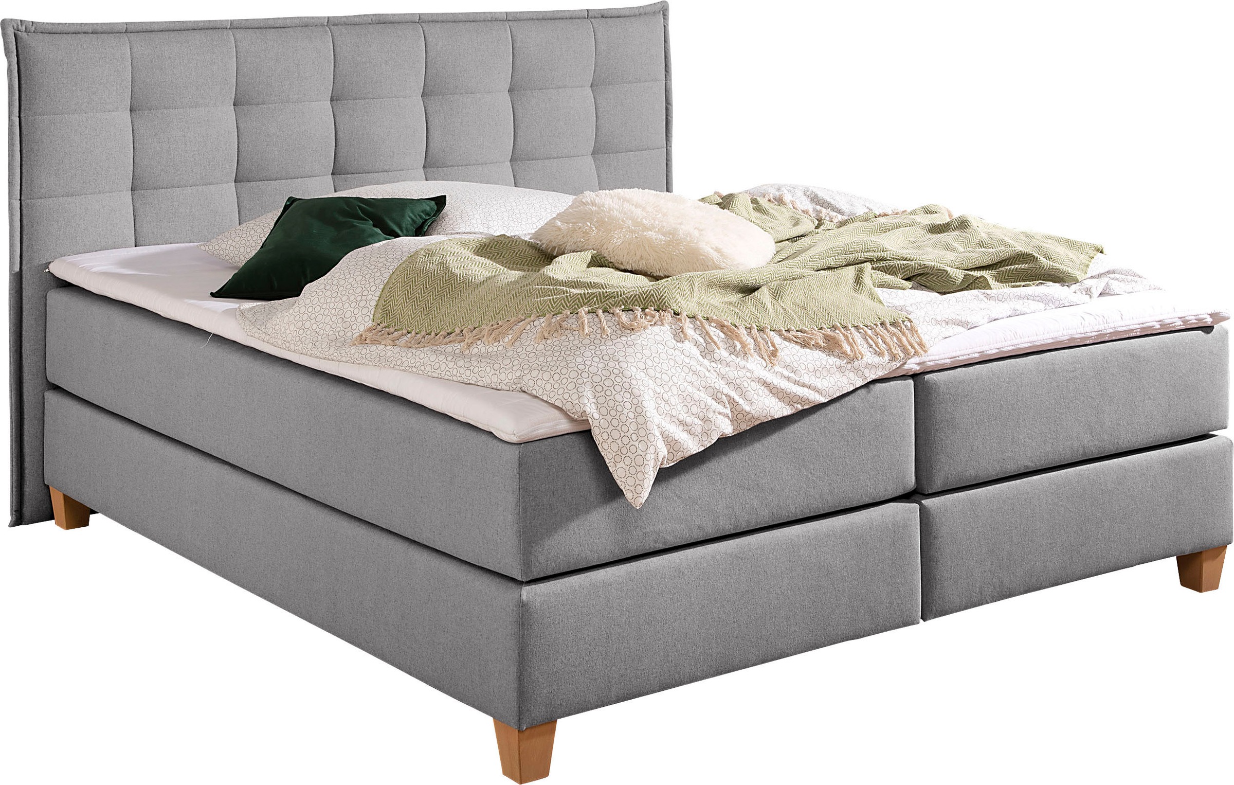 Home affaire Boxspringbett, inklusive Komfortschaum-Topper