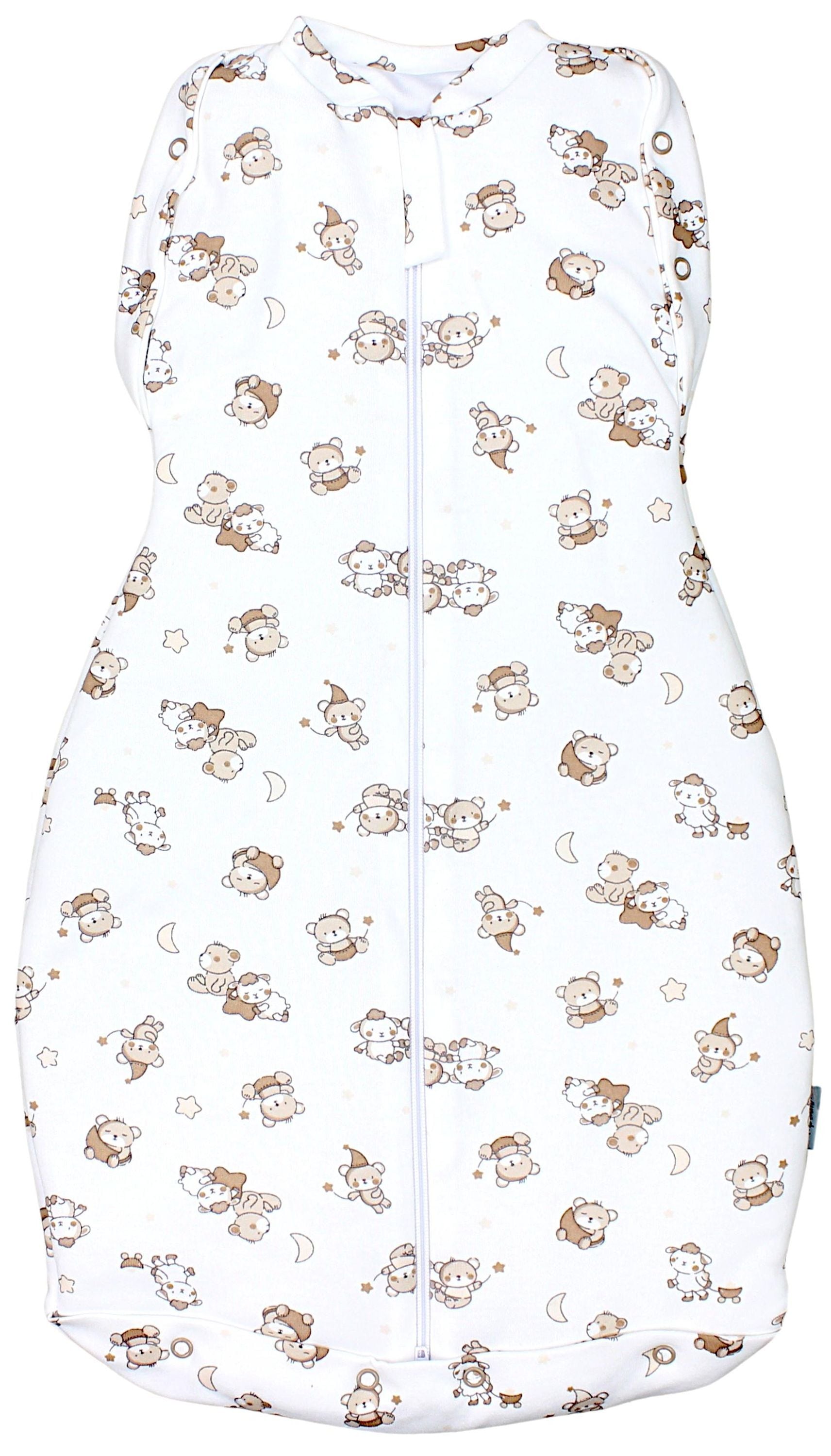 TUPTAM Pucksack "Pucksack Babay Schlafsack Pucksack Round", L: 68cm, beige, Schlafsäcke
