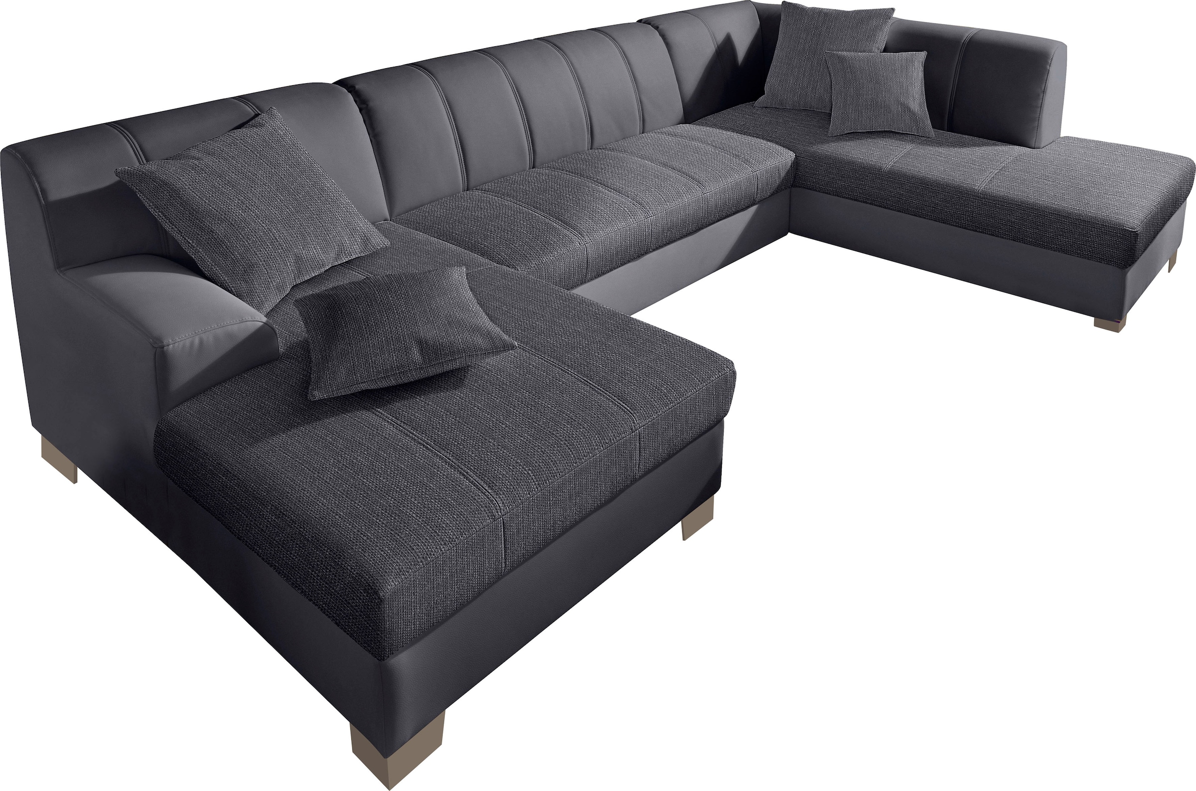 DOMO collection Wohnlandschaft "Turah moderne Steppung, incl. Zierkissen, a günstig online kaufen