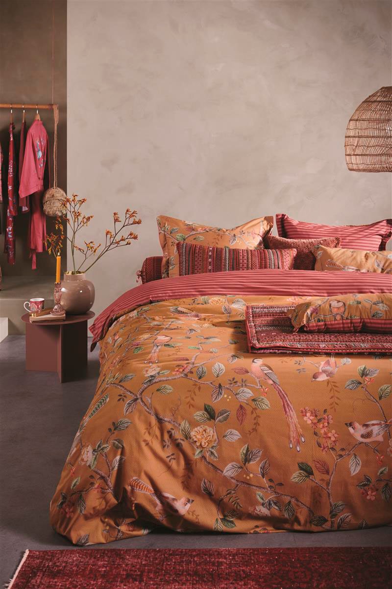 PiP Studio Wendebettwäsche »Good Nightingale« 2 Stk. tlg. aus 100% Baumwolle, Bettwäsche mit Reißverschluss, Blumen