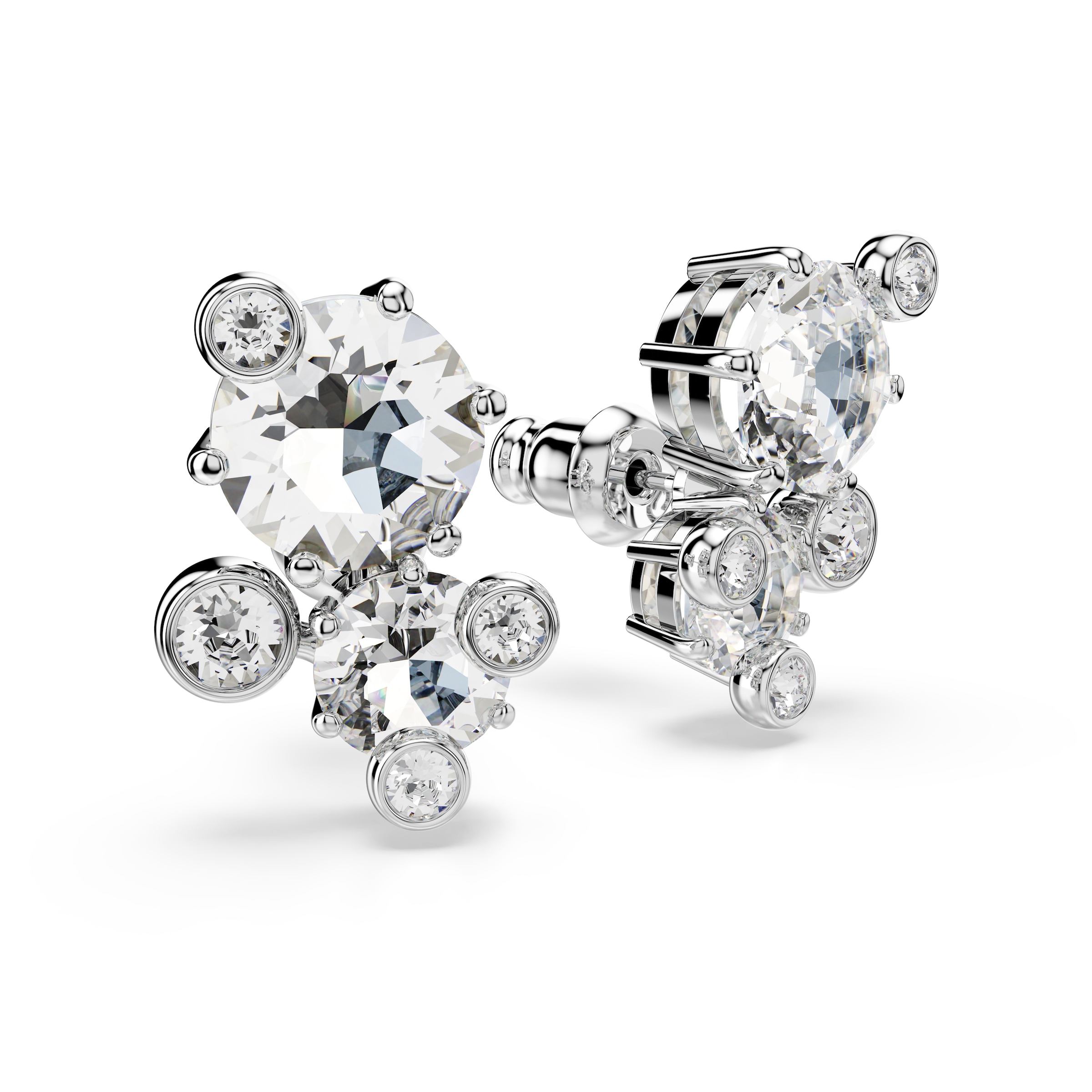 Swarovski Paar Ohrstecker »Schmuck Geschenk Constella Ohrringe«, mit Swarovski® Kristall, Swarovski® Zirkonia (synth.)