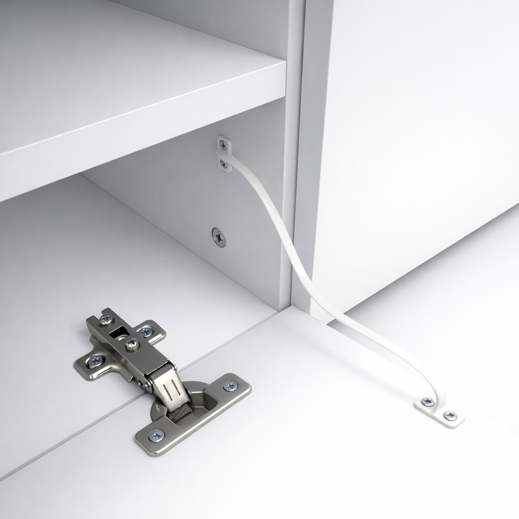 OTTO home Lowboard »LORENZO 2, TV-Board, TV-Kommode, TV-Schrank, TV-Unterschrank, TV-Möbel« Modernes lackiertes Hochglanz TV-Board, grifflos, Breite 200 cm