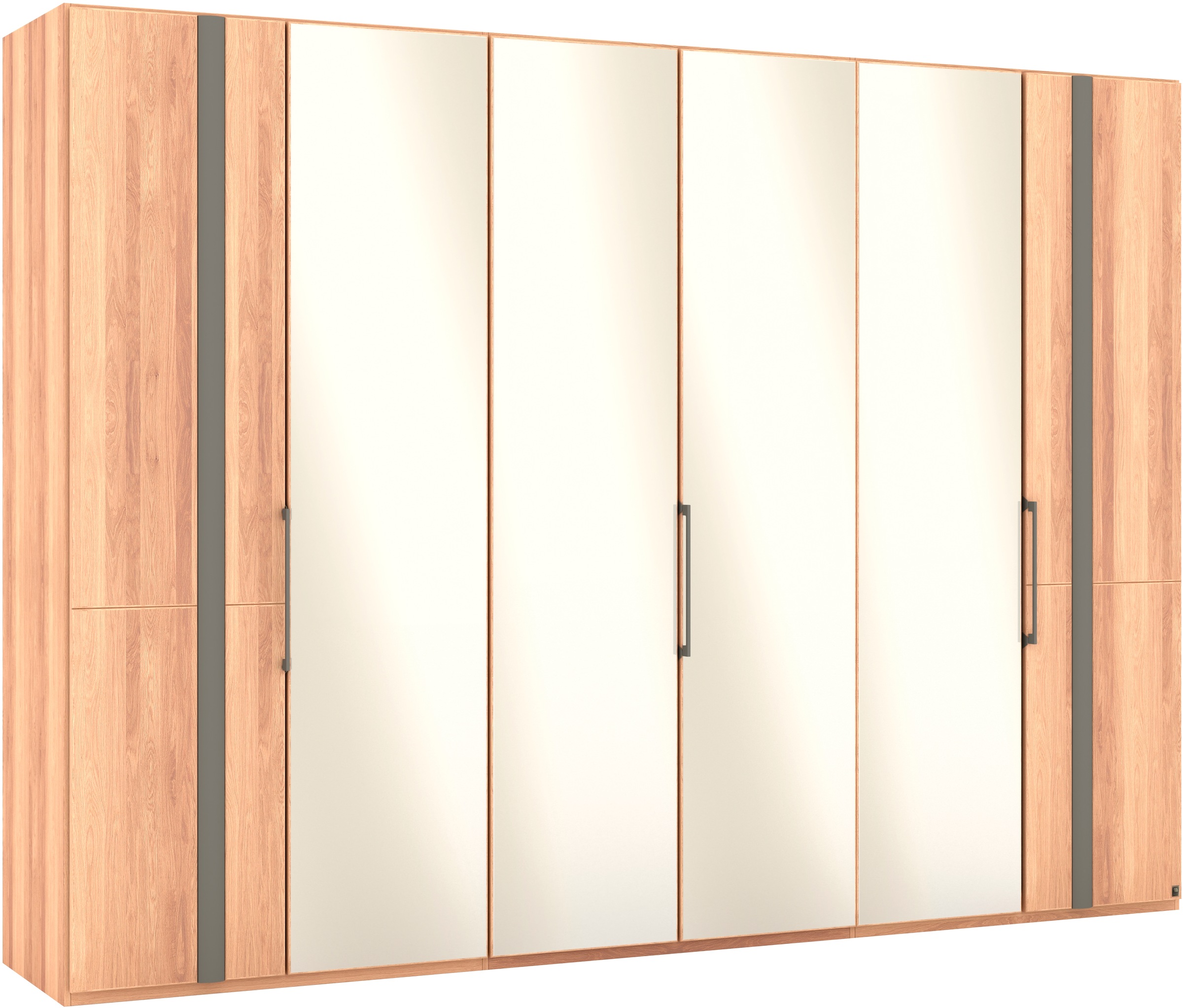 Thumbnail - Musterring Kleiderschrank "Sorrent, Kleiderschrank, Schrank, teilmassiv Eiche" mit Türdämpfern, in 5 Breiten & 2 Höhen, ...