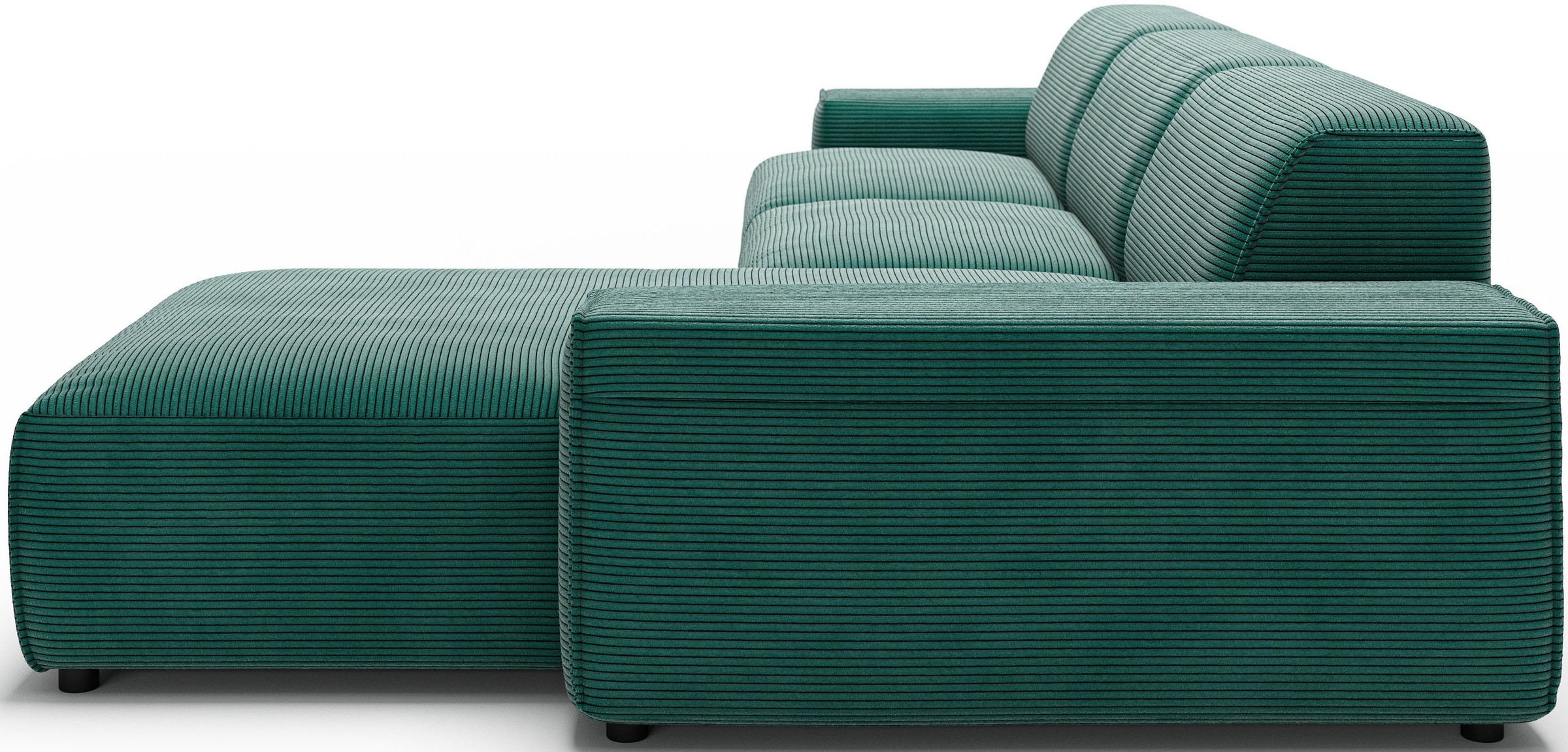 andas Ecksofa »Glimminge auch in Breitcord, Feincord, Bouclé + Easy care-Bezug«, L-Form, Breite 294, Zierkissen
