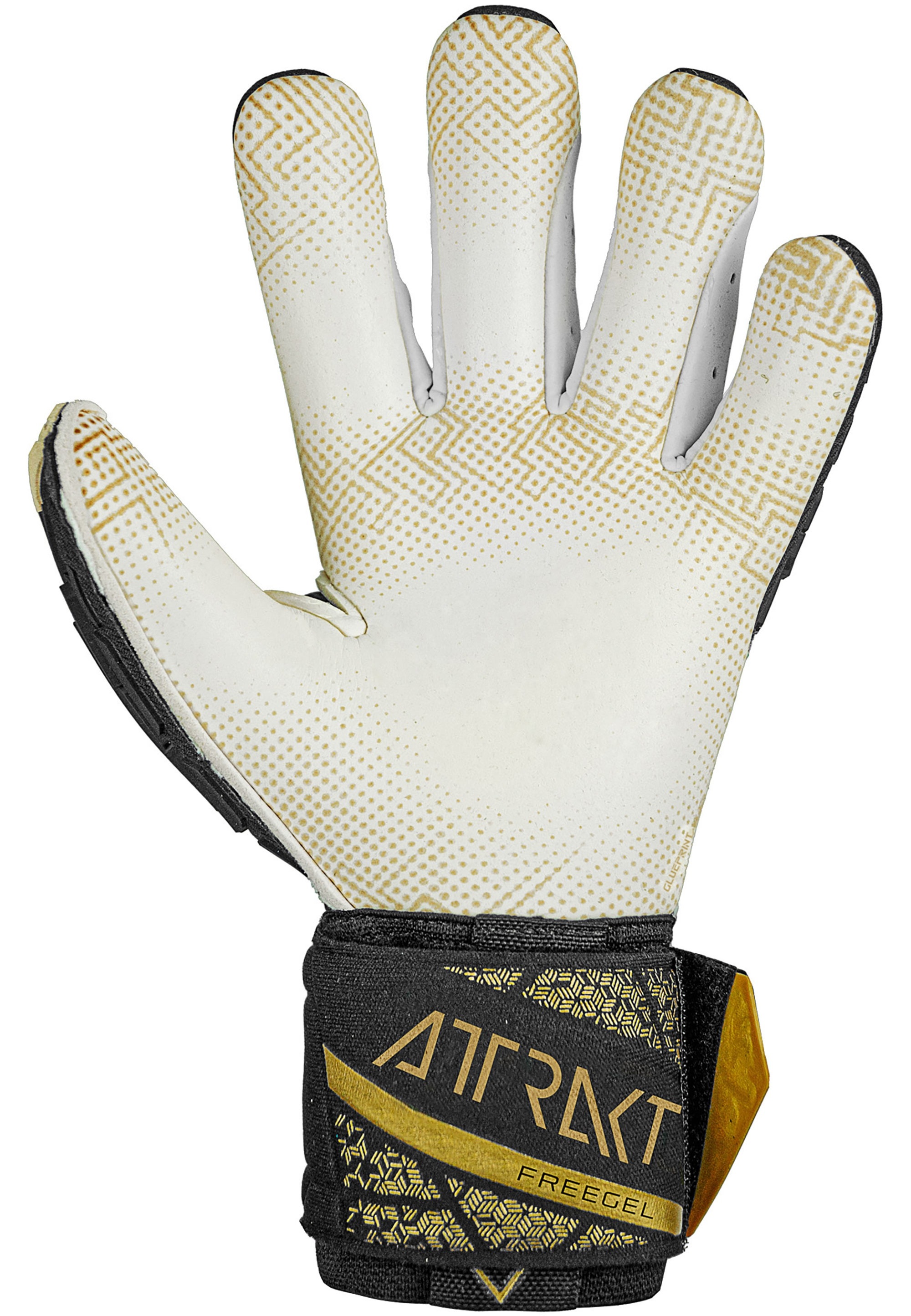 Thumbnail - Reusch Torwarthandschuhe "Attrakt Freegel Gold X GluePrint" Finger Support mit Evolution Negative Cut