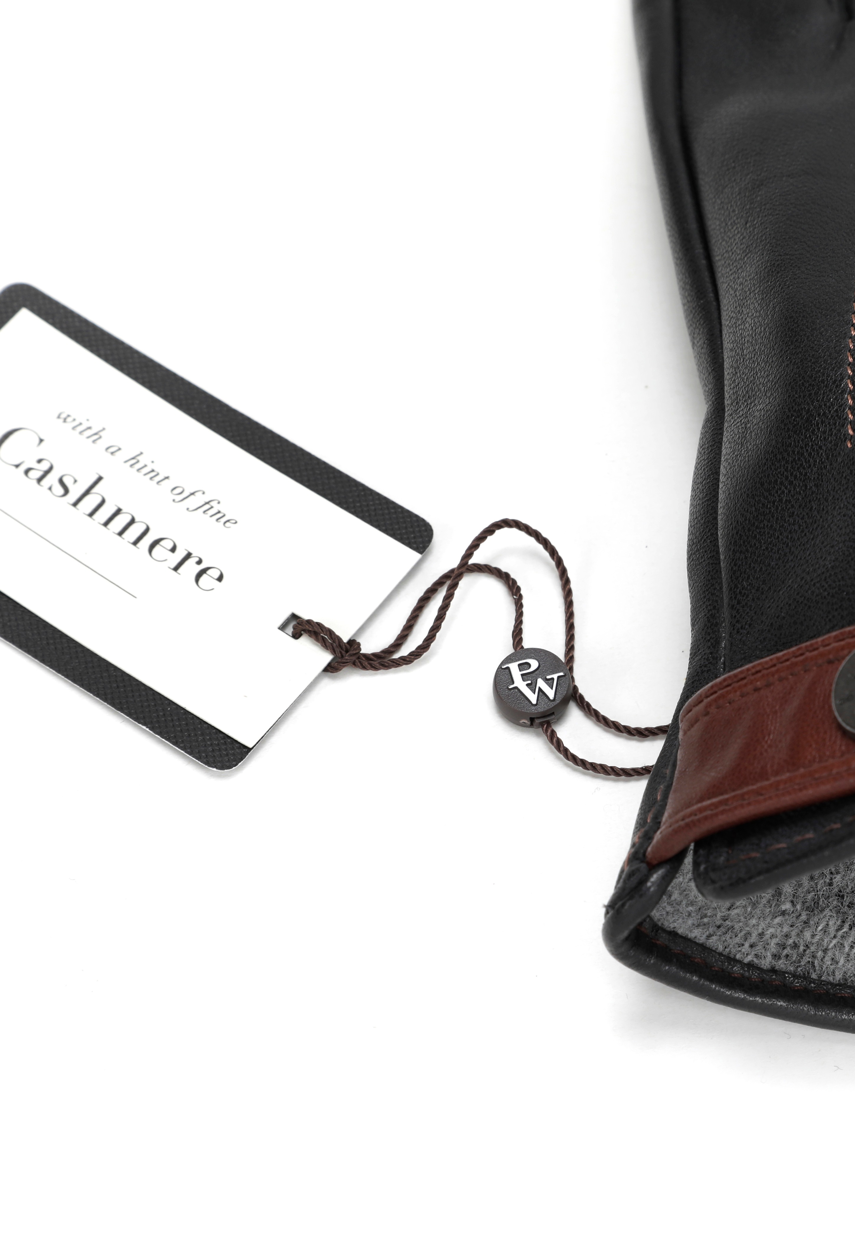 Thumbnail - PEARLWOOD Lederhandschuhe "TAYLOR" 1 Paar, gefüttert, Ziernähte, seitlicher Lederriegel in Kontrastfarbe