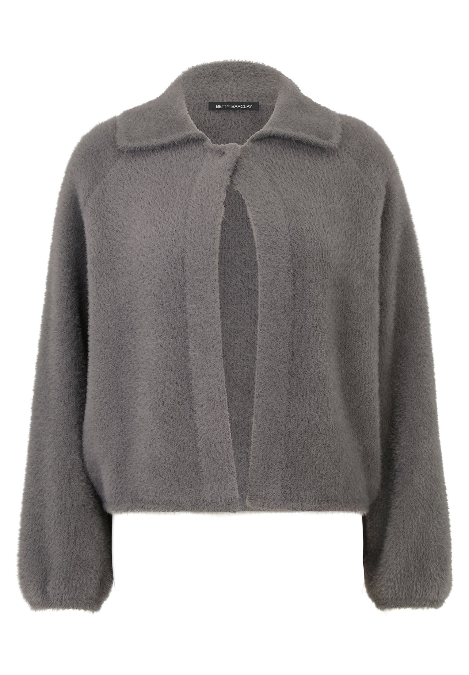 Betty Barclay Strickjacke »Betty Barclay Strick-Cardigan mit Kragen«, Material