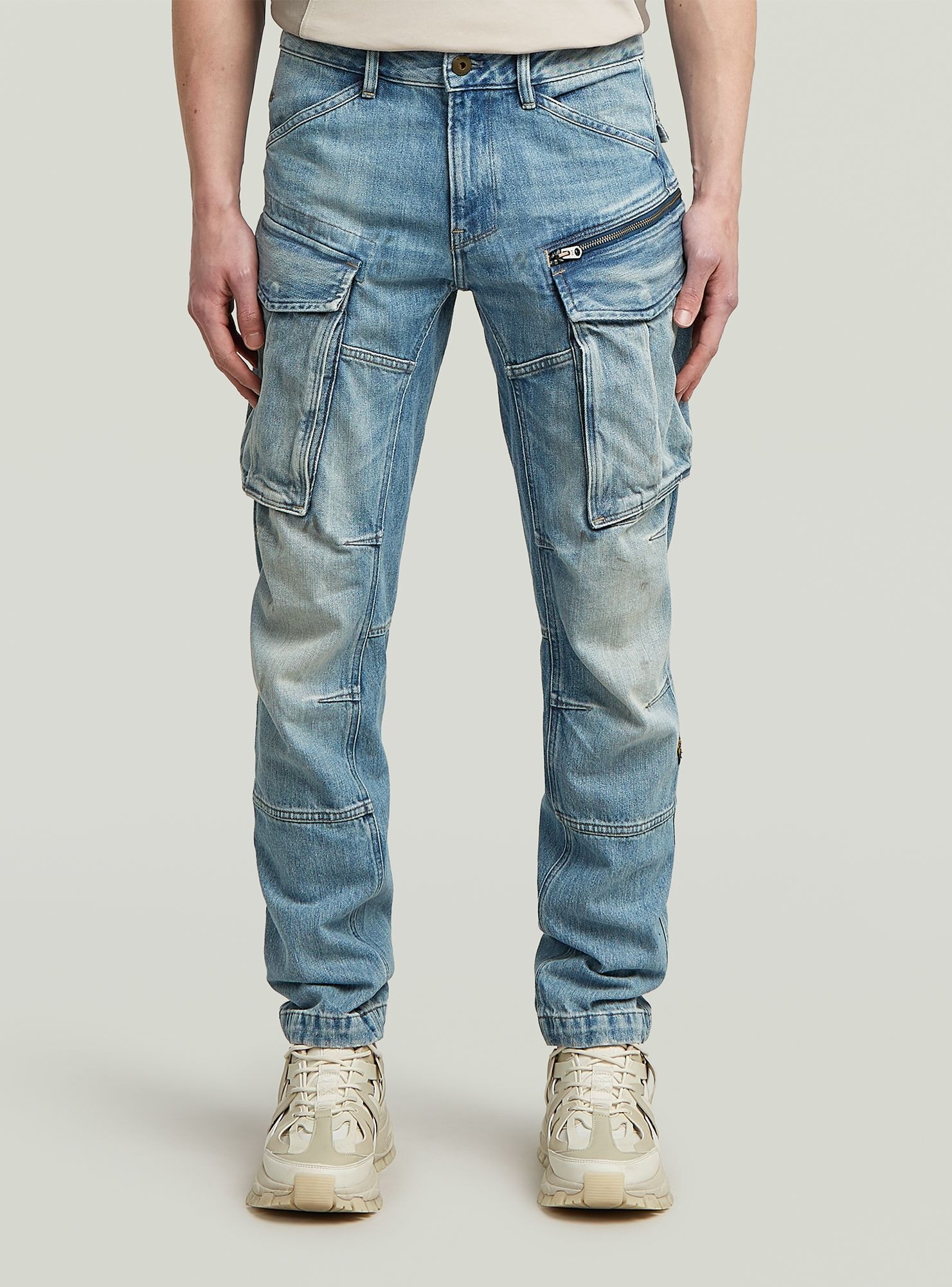 G-STAR Regular-fit-Jeans "Rovic Zip Regular Tapered Jeans" günstig online kaufen