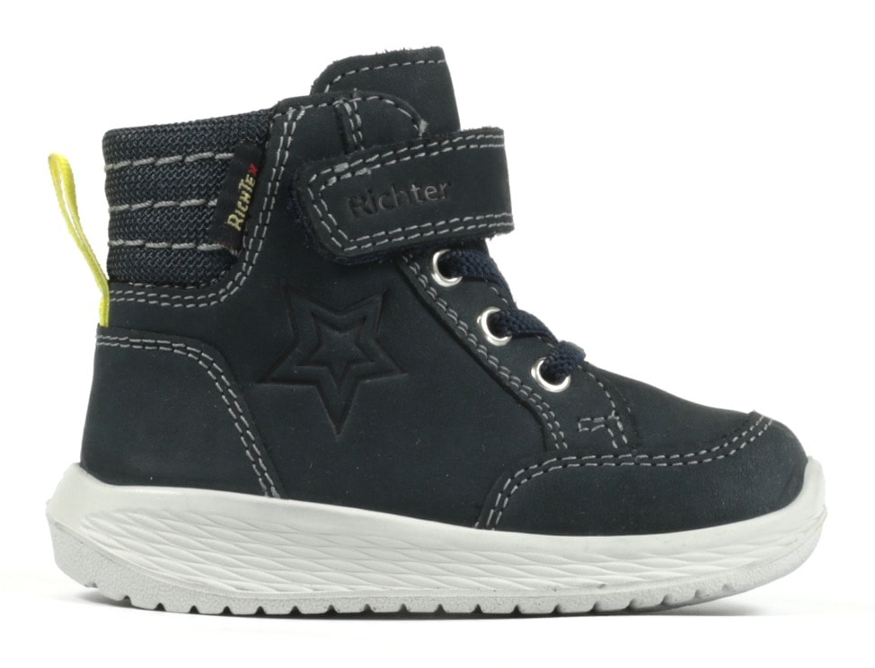 Richter Lauflernschuh »Maxi WMS: Mittel«, Winterstiefel, Klettstiefel mit wasserabweisender TEX-Membrane