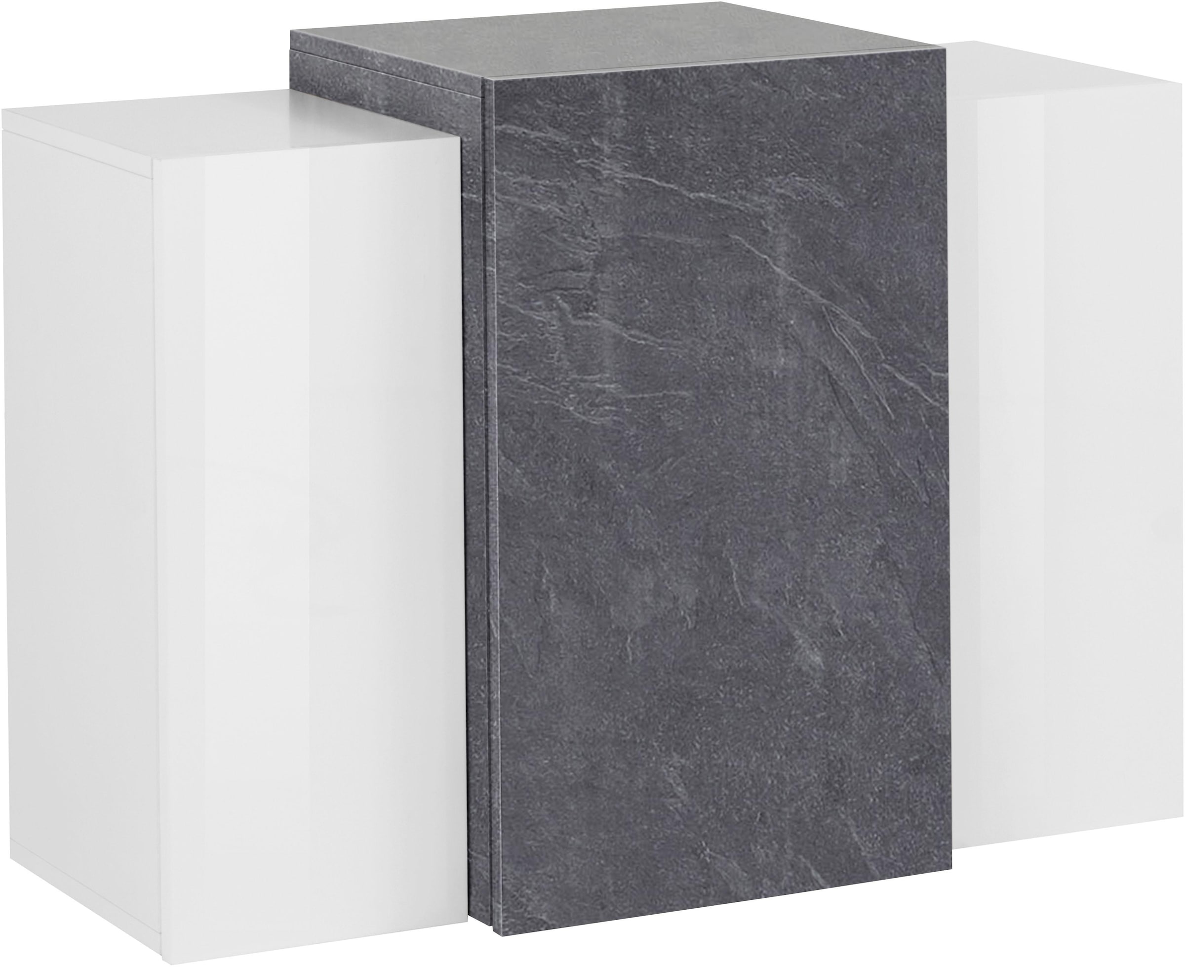 INOSIGN Hängeschrank »Coro, Hängeschrank, Oberschrank, Hängeregal grifflos Doppeltiefe«, Breite 90 cm