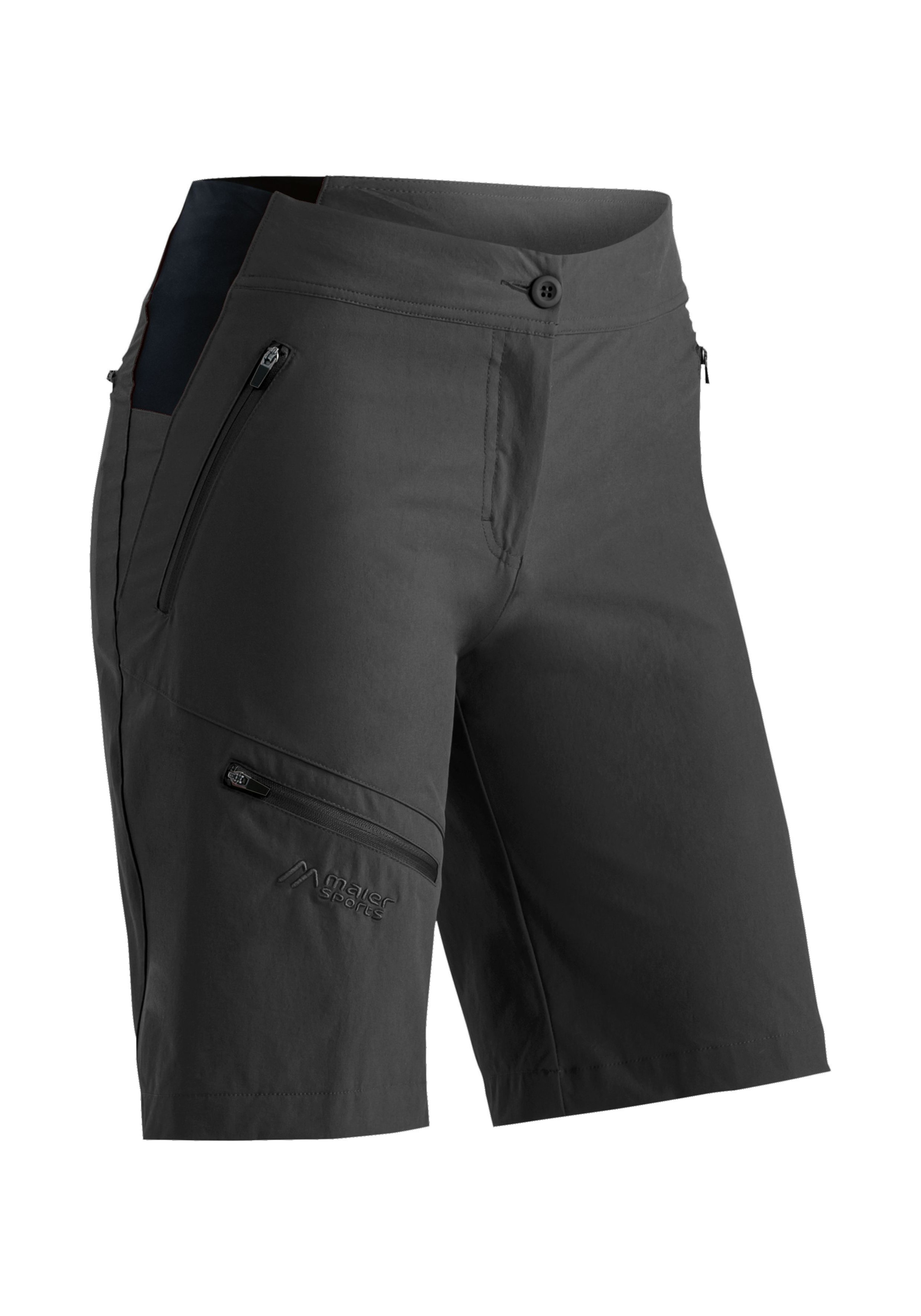 Maier Sports Funktionsshorts »Da-Shorts el. Inara Short Vario«  mit vier Reißverschlusstaschen, schnell trocknend, wasserabweisend