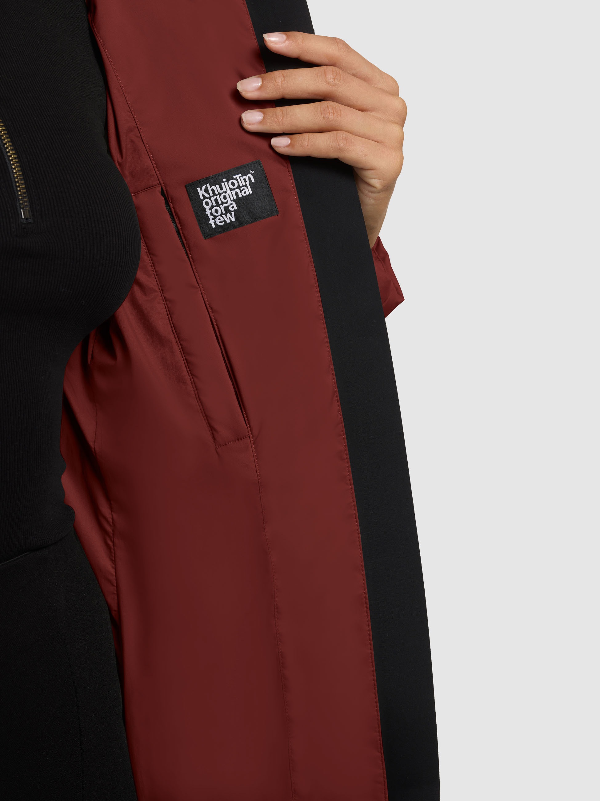 khujo Steppjacke »TANARE3«, mit Kapuze