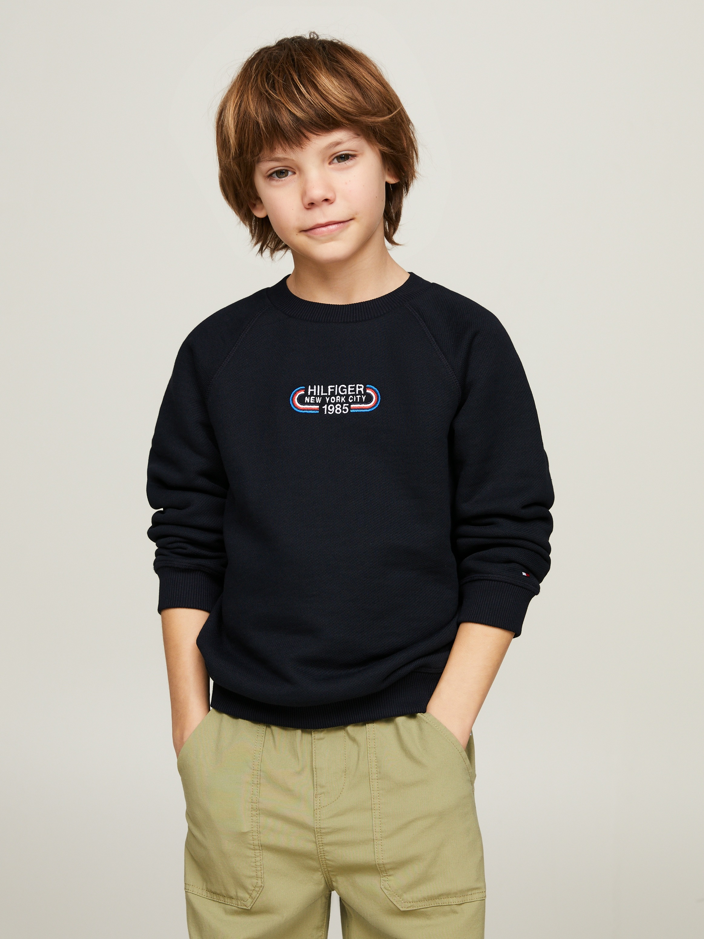 TOMMY HILFIGER Sportinio stiliaus megztinis »HILFIGER...