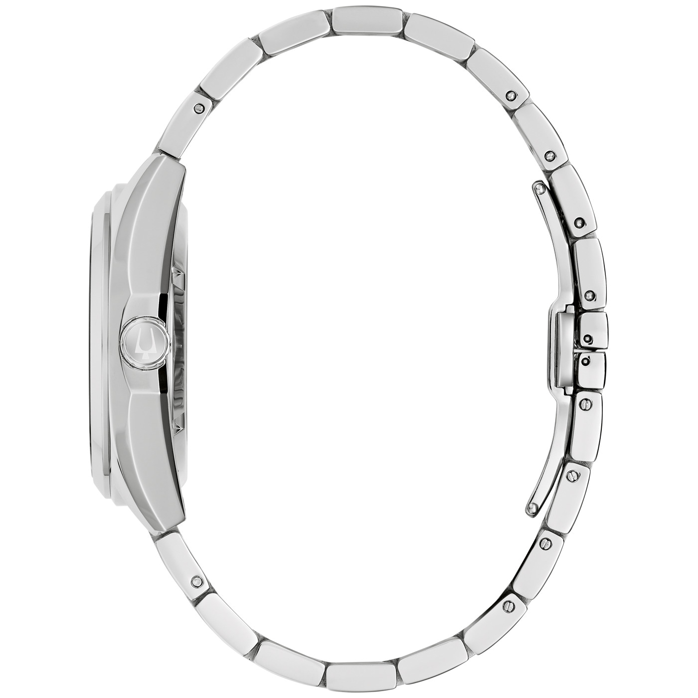 Bulova Mechanische Uhr »Surveyor« Armbanduhr, Damenuhr, Herrenuhr, Edelstahlarmband, analog