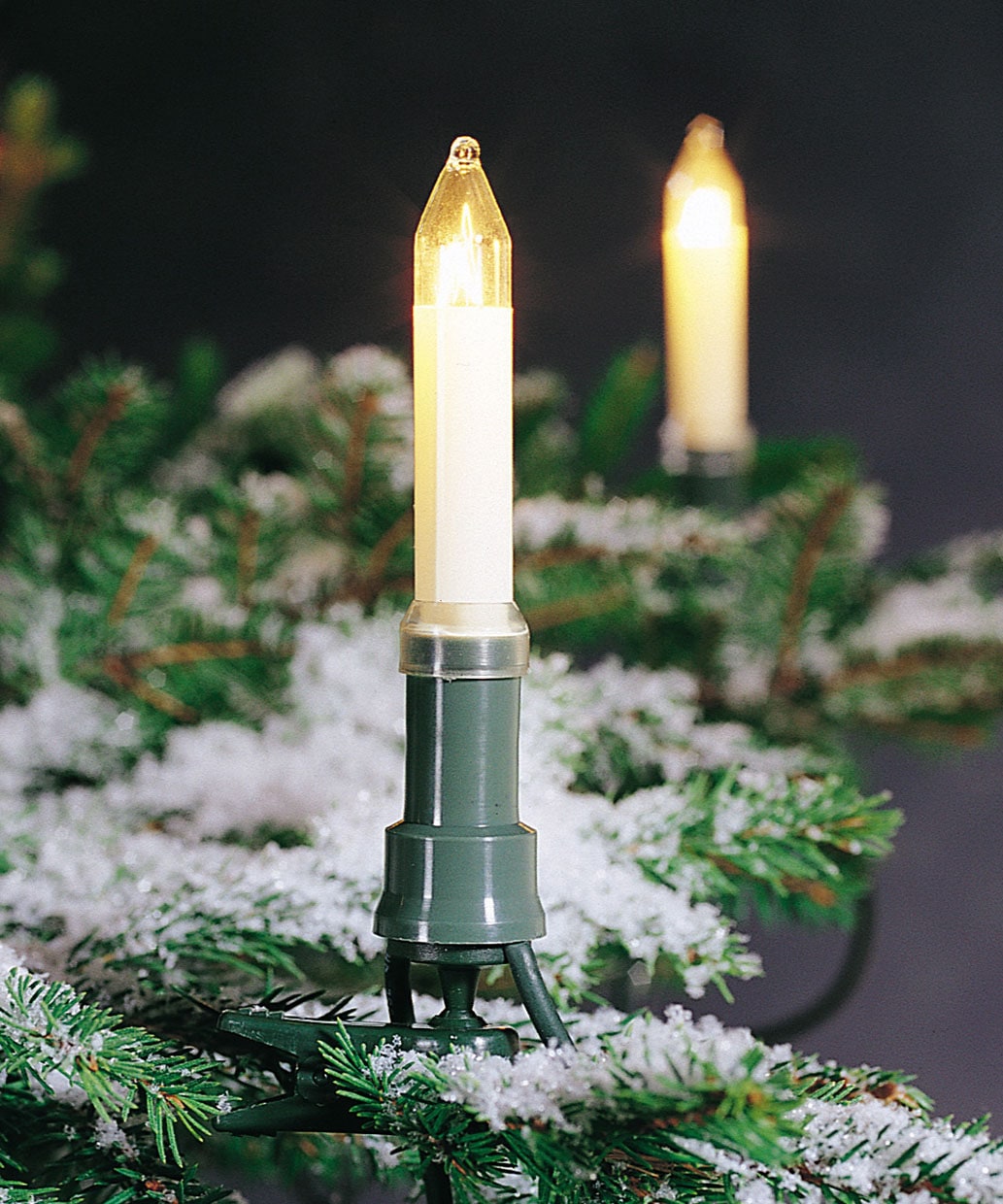 KONSTSMIDE Christbaumkerzen, 16 St.-flammig, Baumkette, Schaftkerzen, teilbarer... kaufen