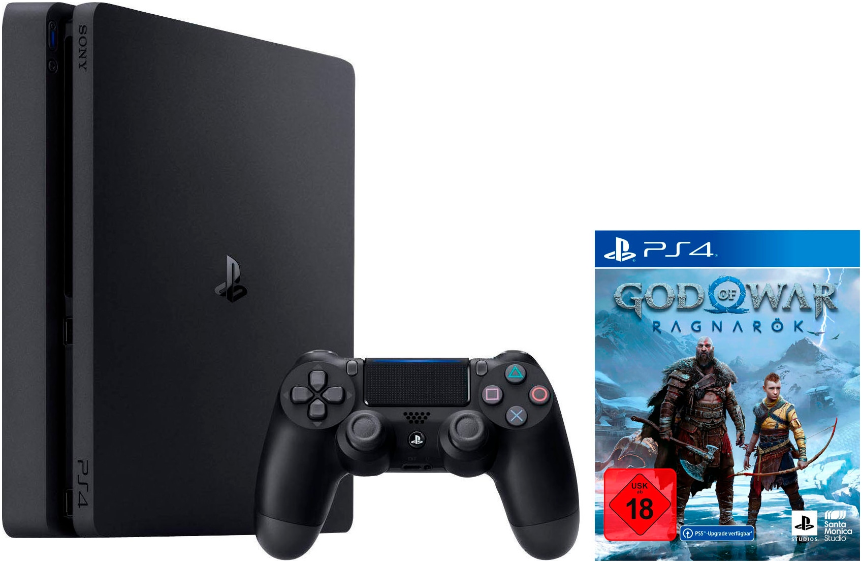 PlayStation 4 Spielekonsole »PS4 Slim + God of War R...
