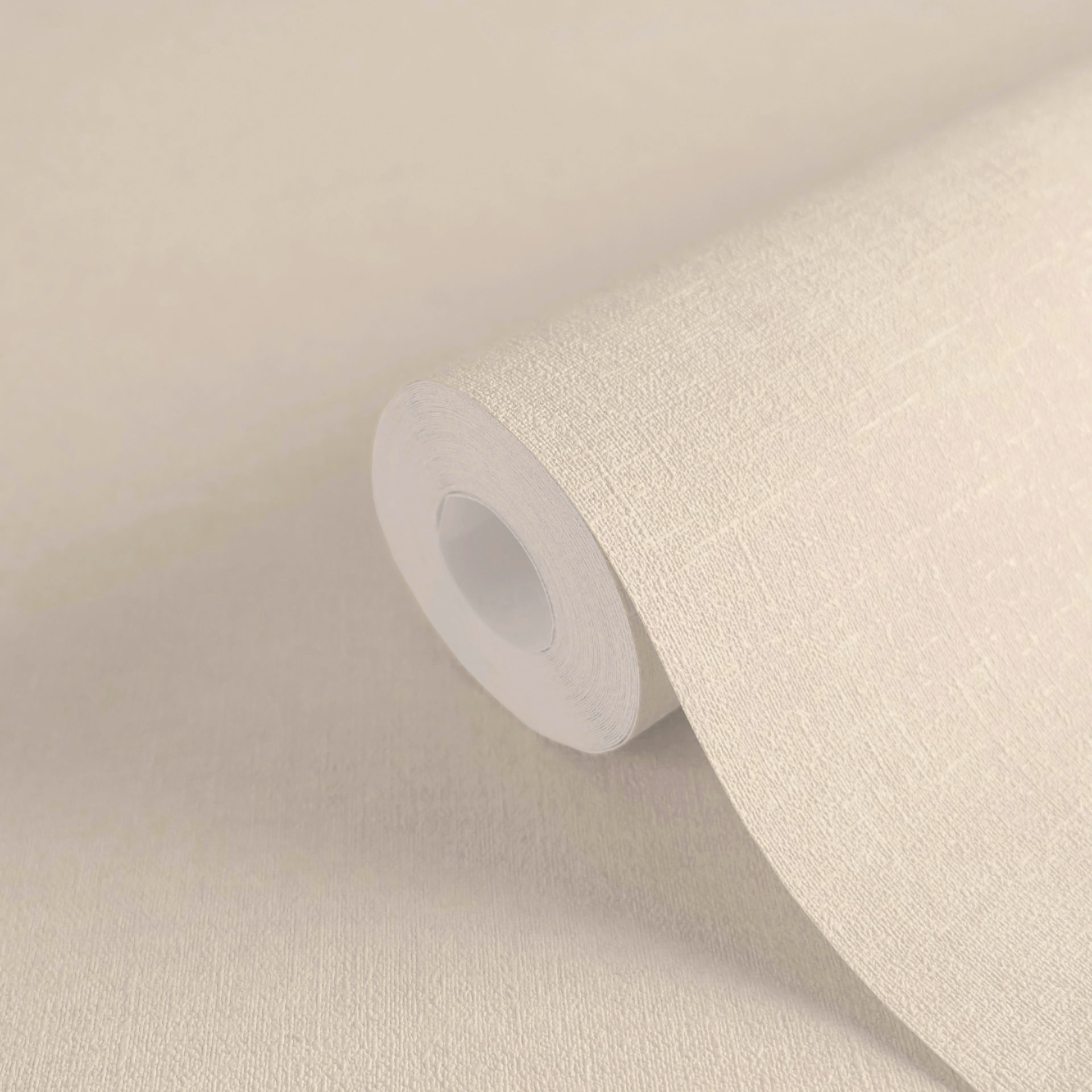 s.Oliver Vliestapete »Unitapete mit Leinenstruktur, Farbe Sand Beige« uni strukturiert Wandtapete in Textil-Optik einfarbig für Küche, Schlafzimmer