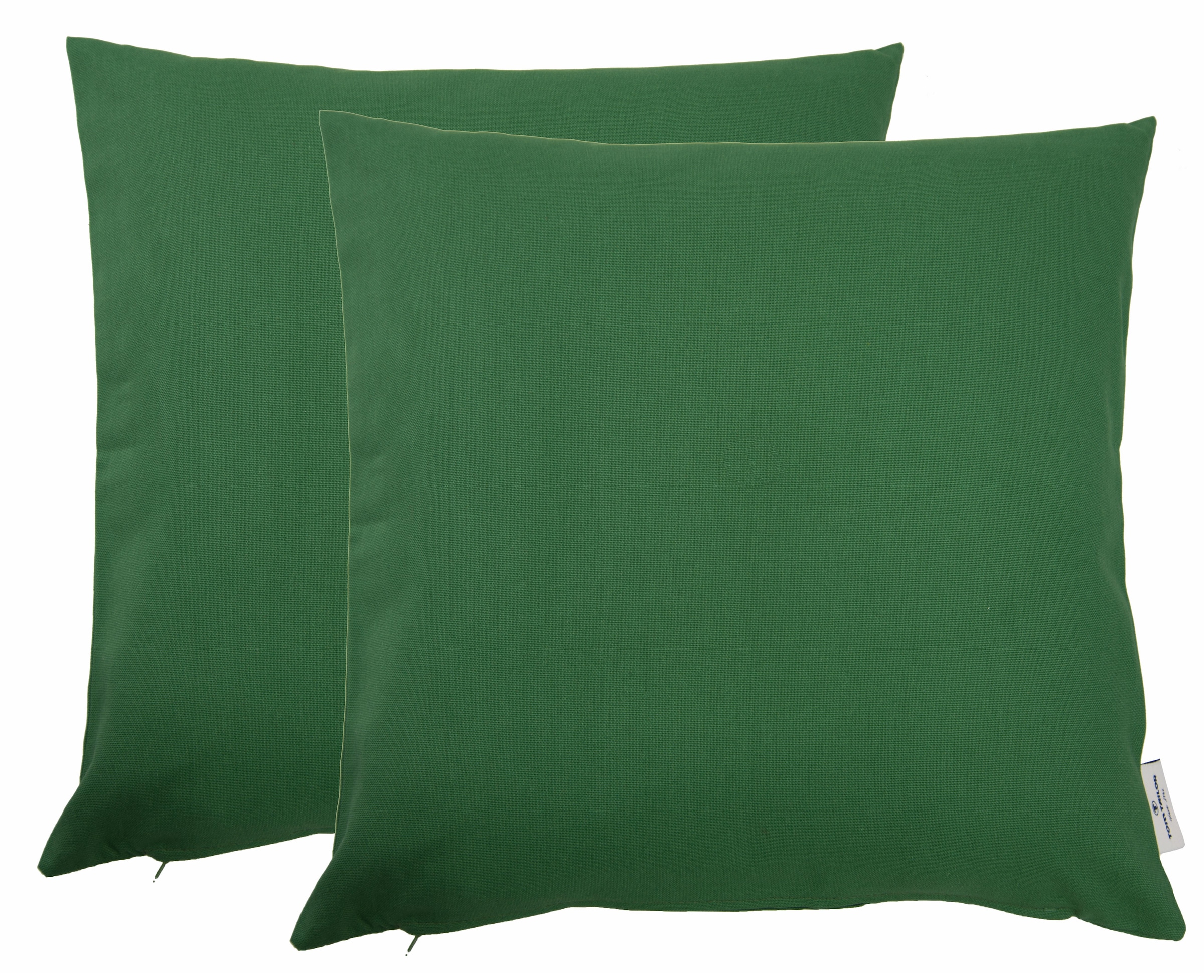 TOM TAILOR HOME "Dove" unifarben, Kissenhüllen ohne Füllung, 2er Pack