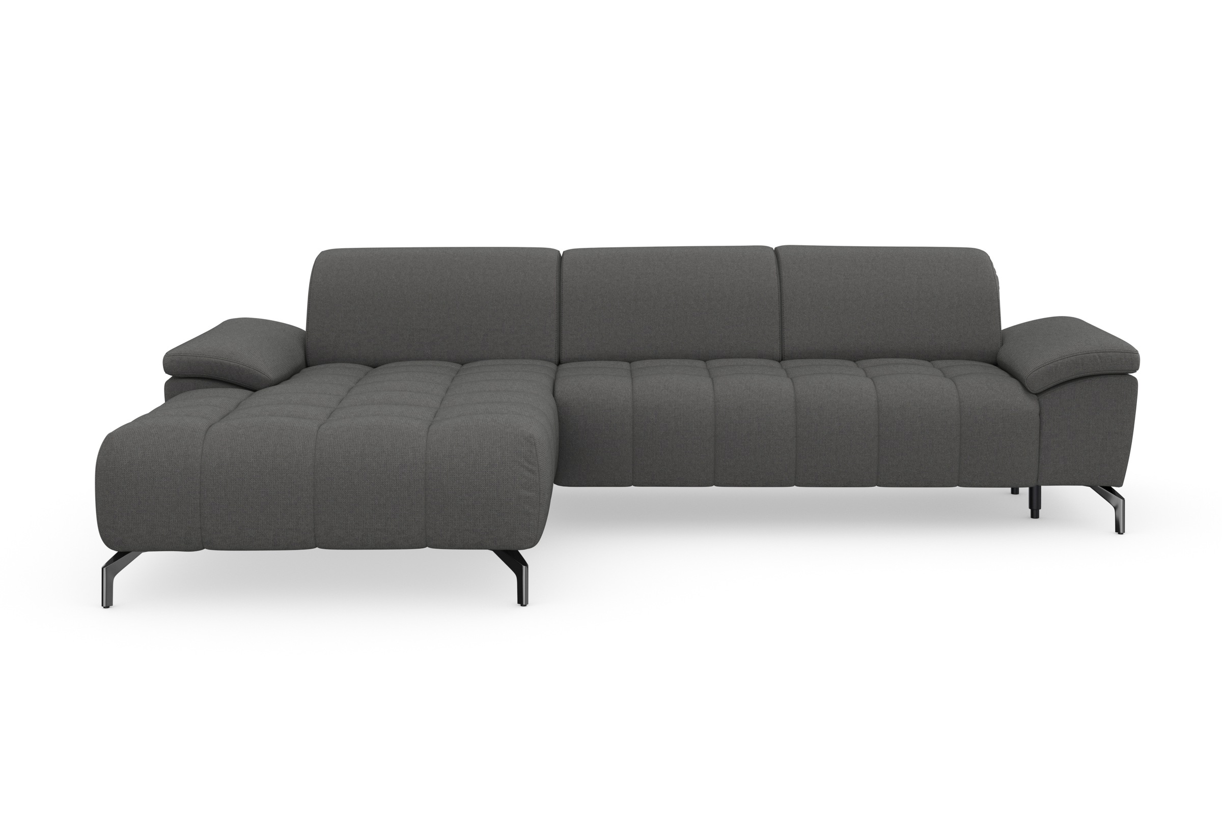 sit&more Ecksofa "Cool L-Form" wahlweise mit Kopfteilverstellung und Vorzie günstig online kaufen