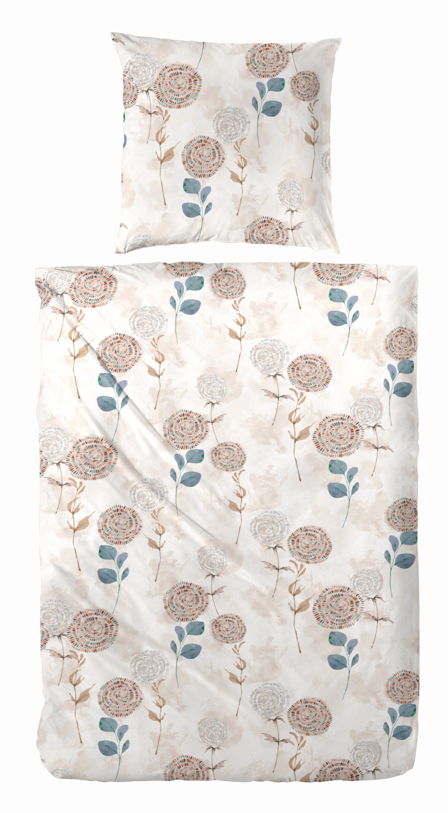 Primera Bettwäsche "Edelflanell-Bettwäsche Fallflower" 2 Stk. mit raffinier günstig online kaufen