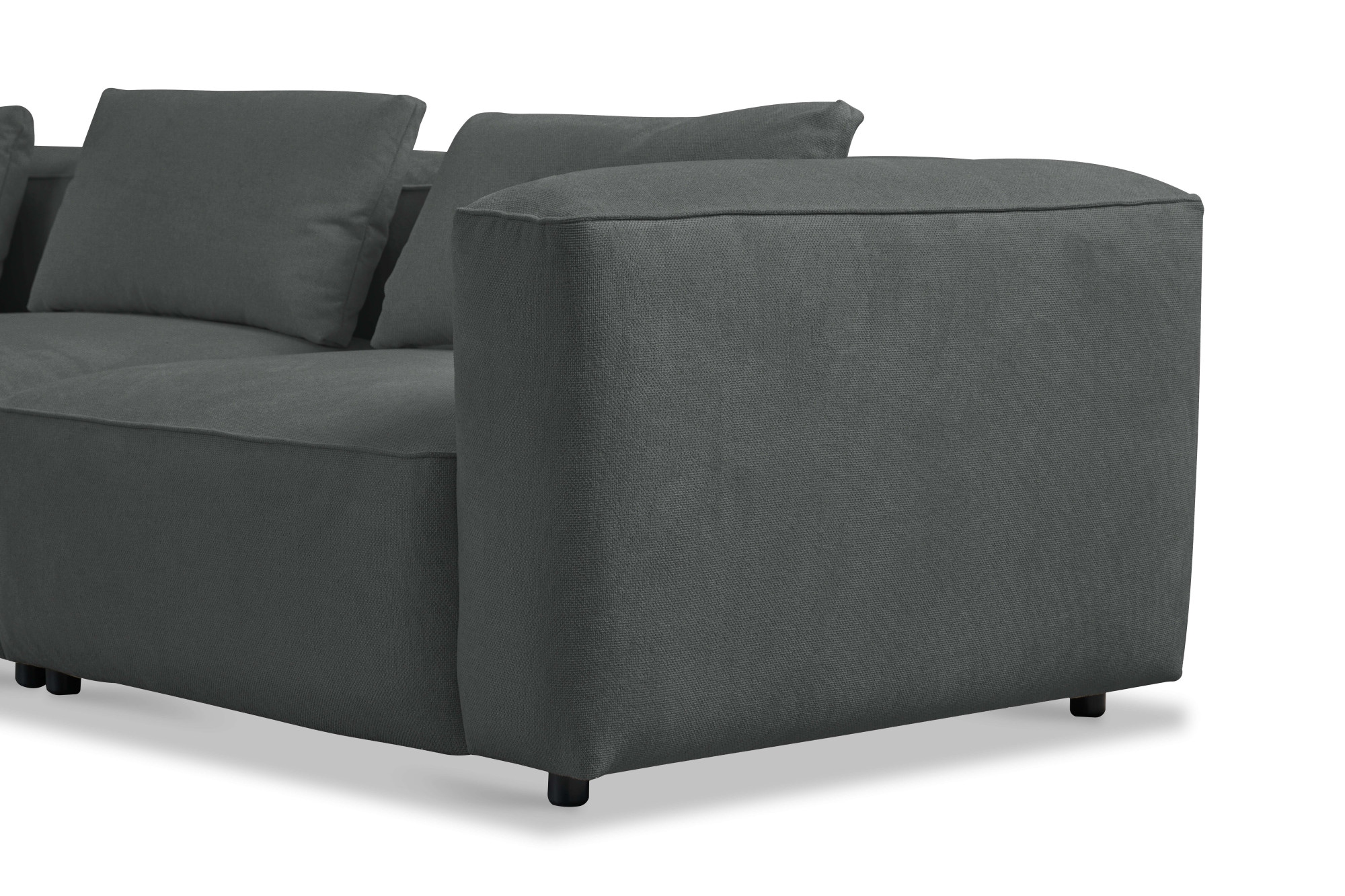 andas Ecksofa »Tvinnet«, Breite 317 cm, extra tiefe Sitzfläche, kubisches Sitzvergnügen