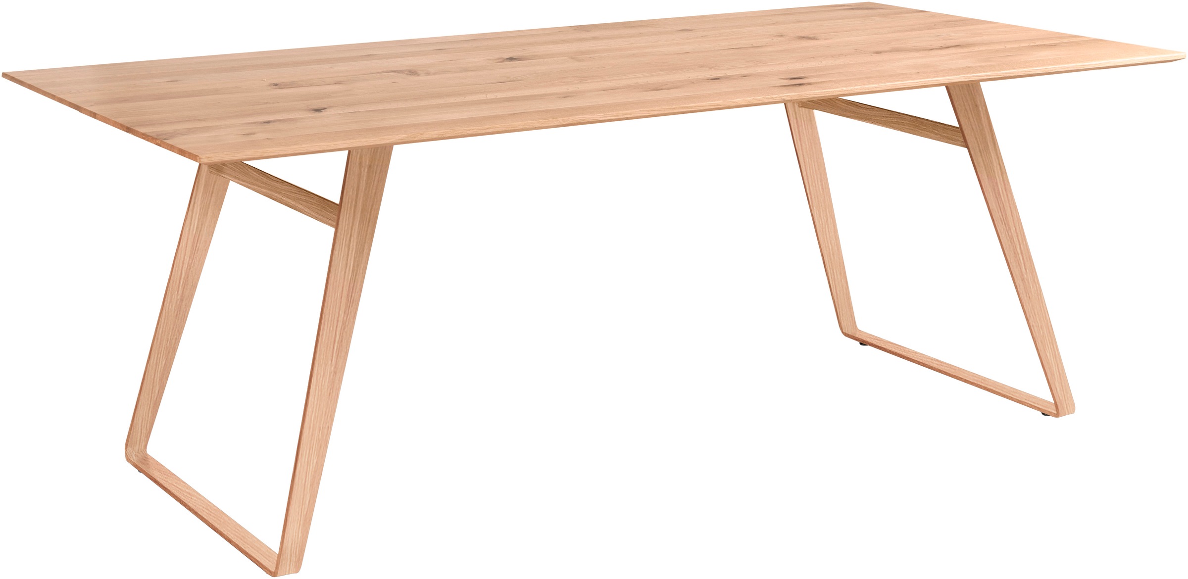 Musterring Esstisch "Tavia" Bügelgestell in 3 Farben, Platte Charakter-Eich günstig online kaufen