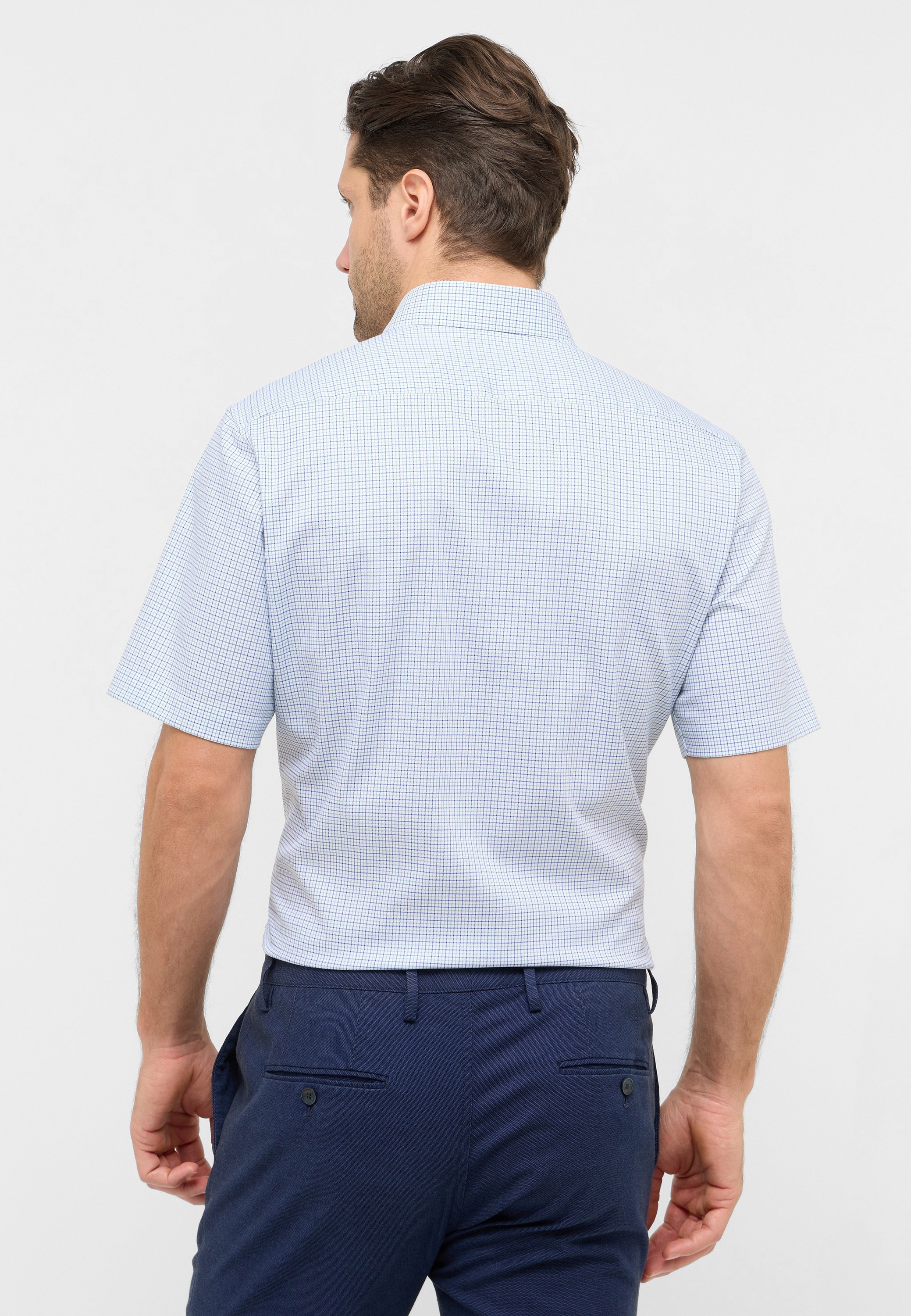 Eterna Kurzarmhemd "MODERN FIT" NON IRON (bügelfrei) günstig online kaufen