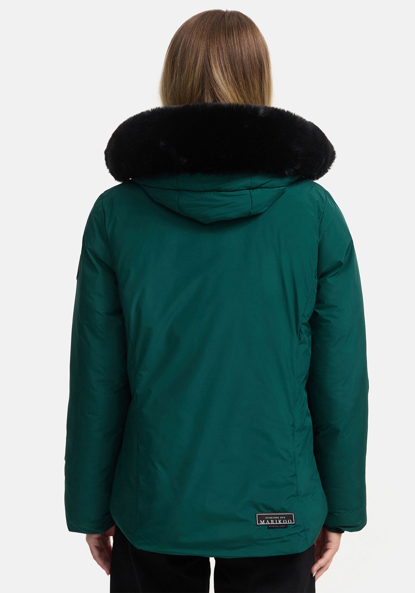 Marikoo Winterjacke »Morinaa«, mit großer Kapuze