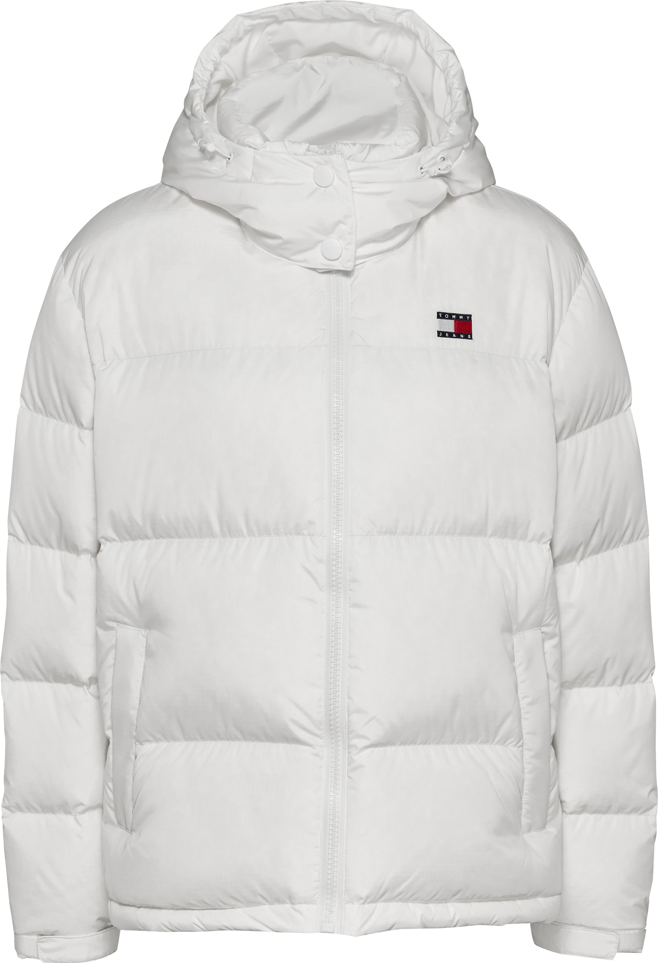 Tommy Jeans Steppjacke »TJW ALASKA PUFFER EXT«, mit Kapuze, mit Logostickereien