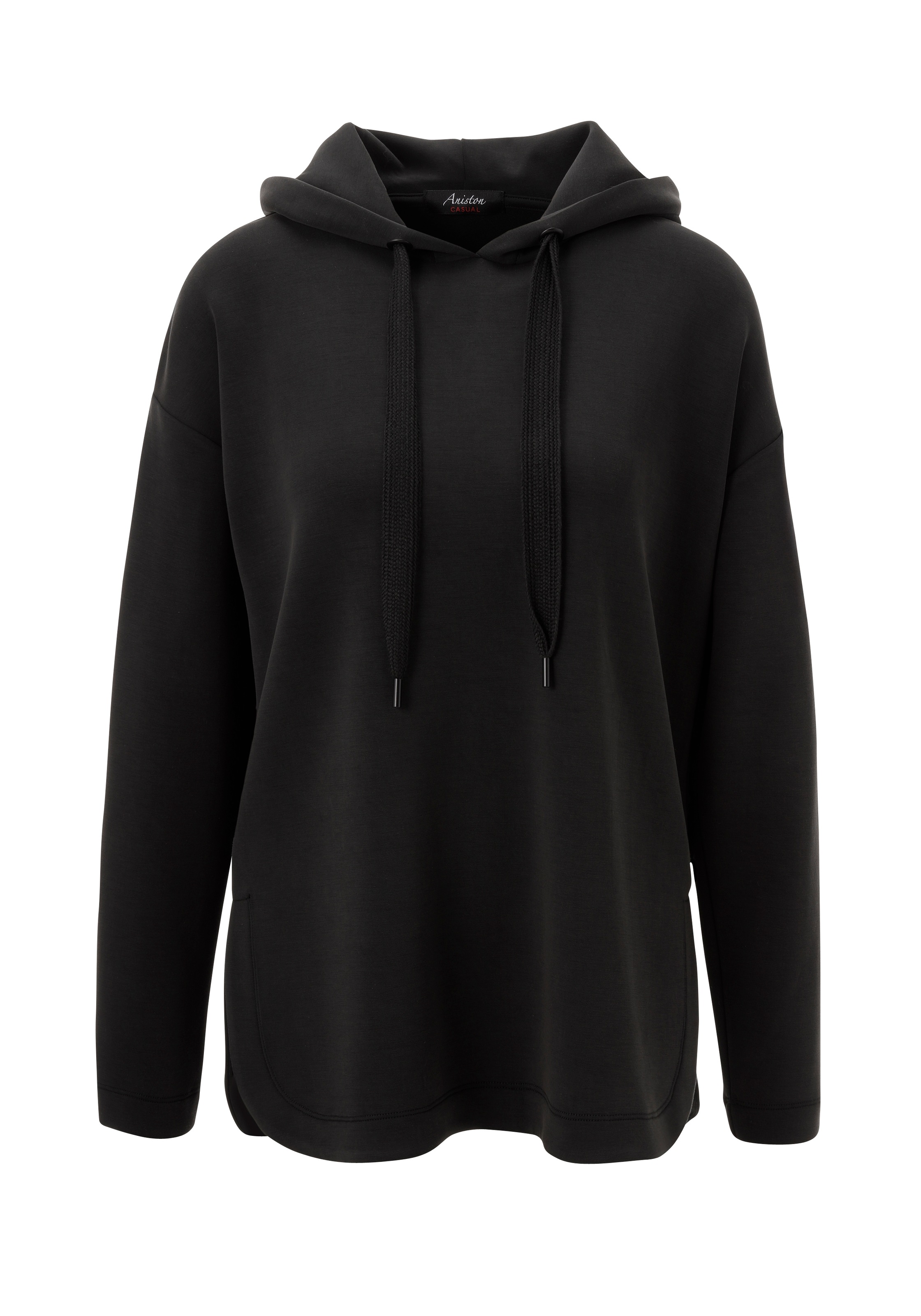 Aniston CASUAL Sweatshirt, mit Bindeband an der Kapuze - NEUE KOLLEKTION