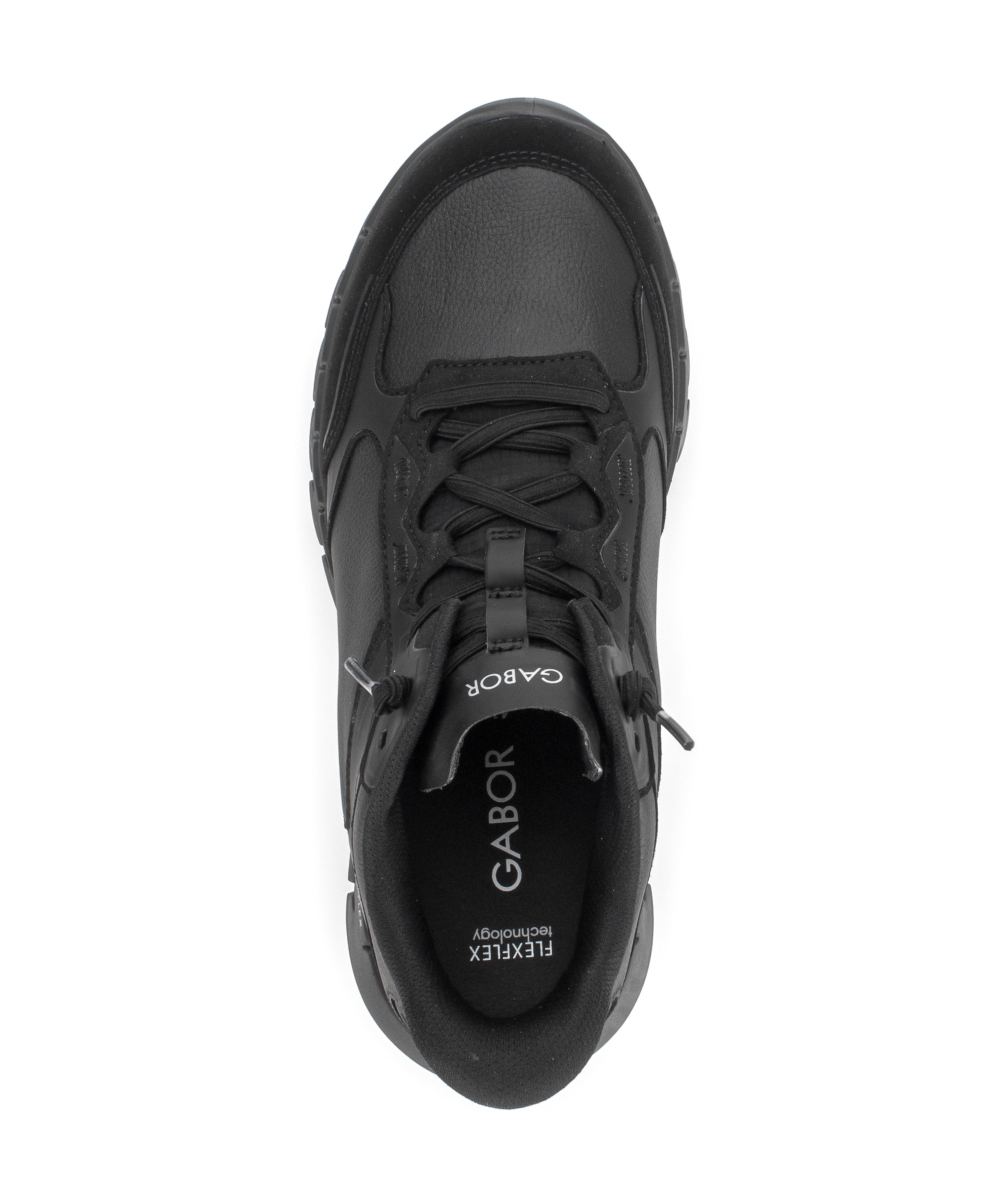 Gabor Slip-On Sneaker  Freizeitschuh, Halbschuh, Slipper mit Kontrastbesatz, Weite G (weit)