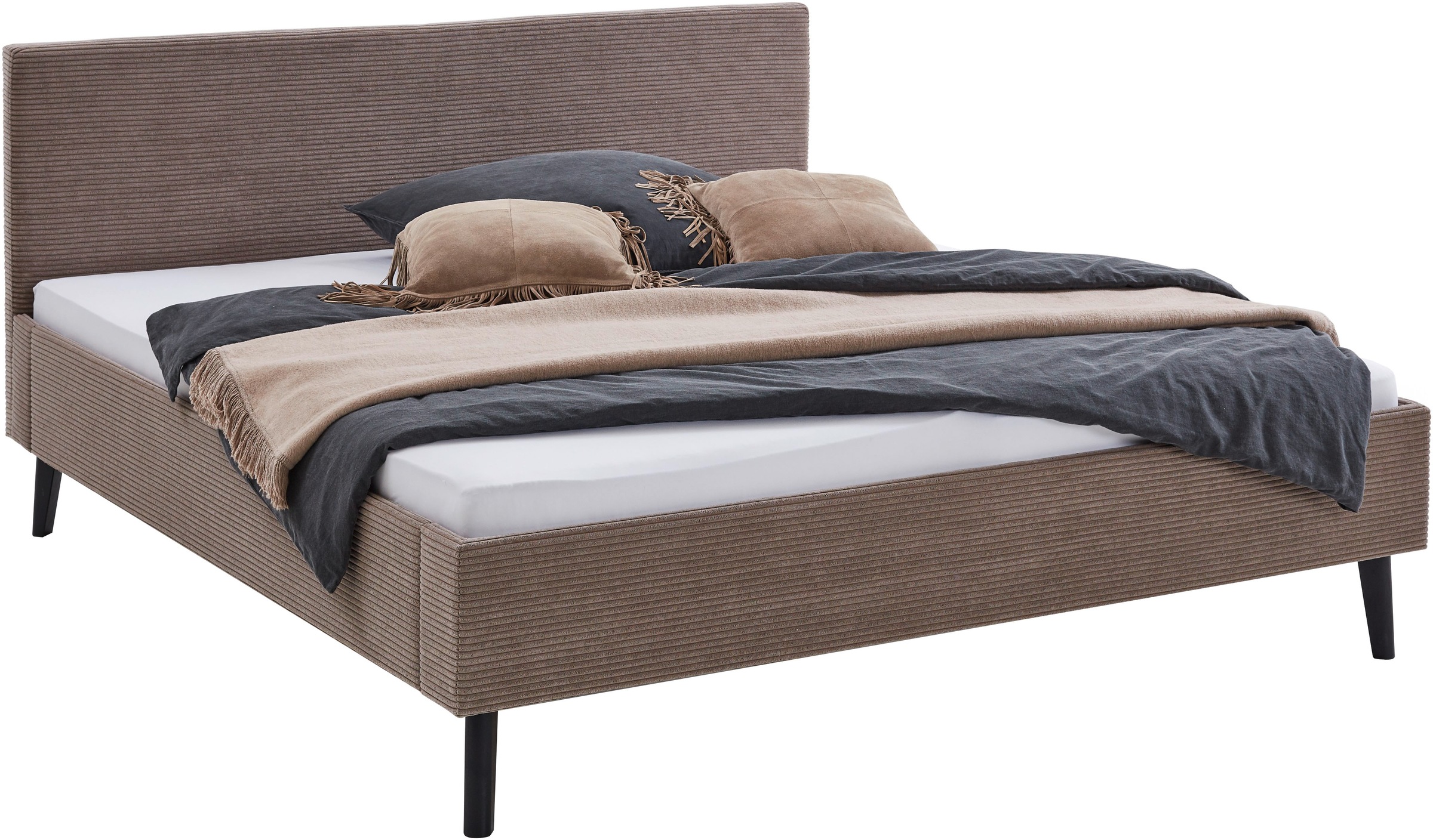 meise.möbel Polsterbett »Avola«, erhältlich in den Breiten 140 & 180cm, Bezugsstoff Cord