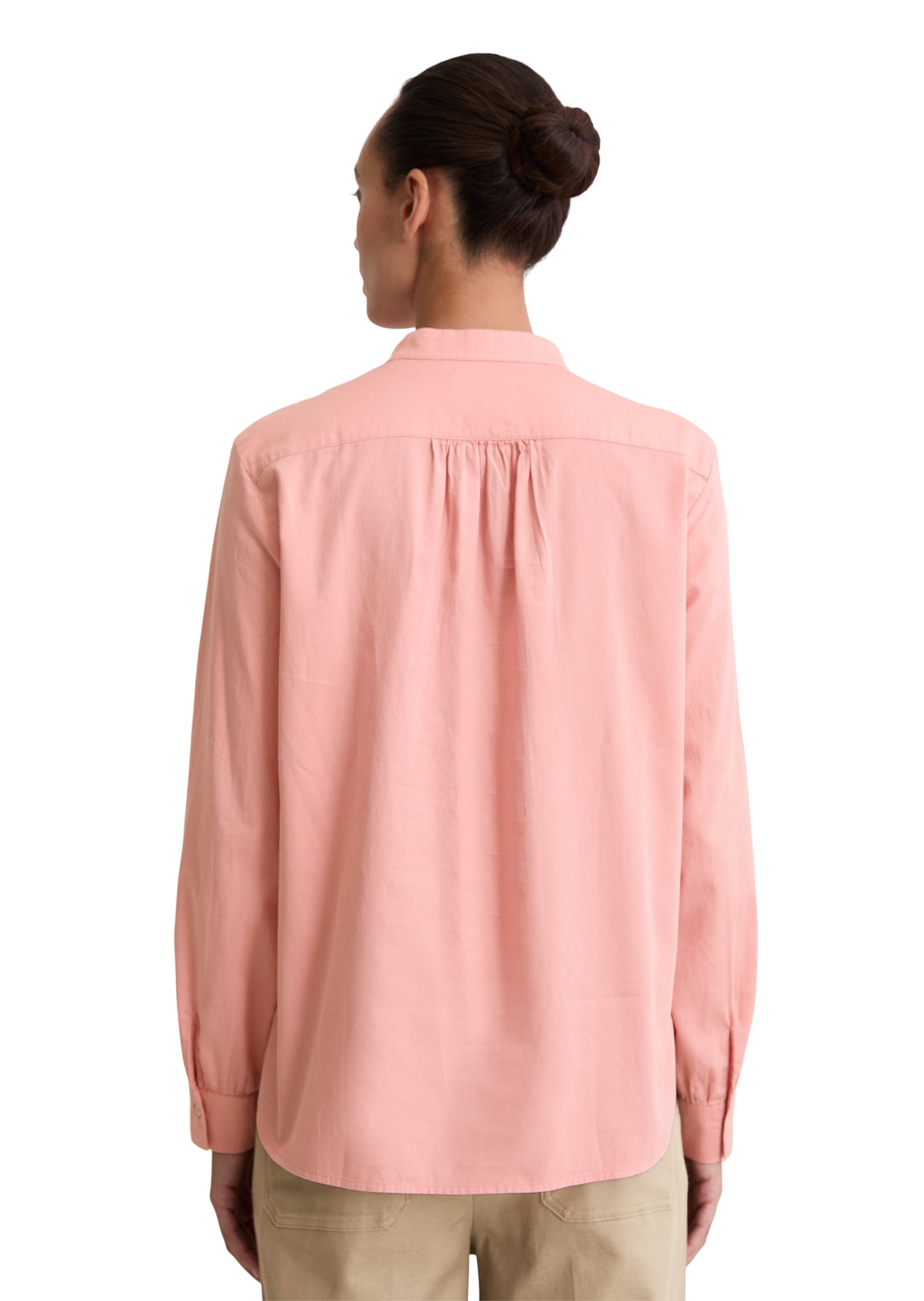 Marc O'Polo Langarmbluse »aus softem Baumwoll-Satin«