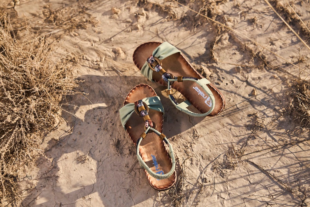 Rieker Sandale  Sommerschuh, Urlaubsschuh, Fersenriemchen mit Gummizug