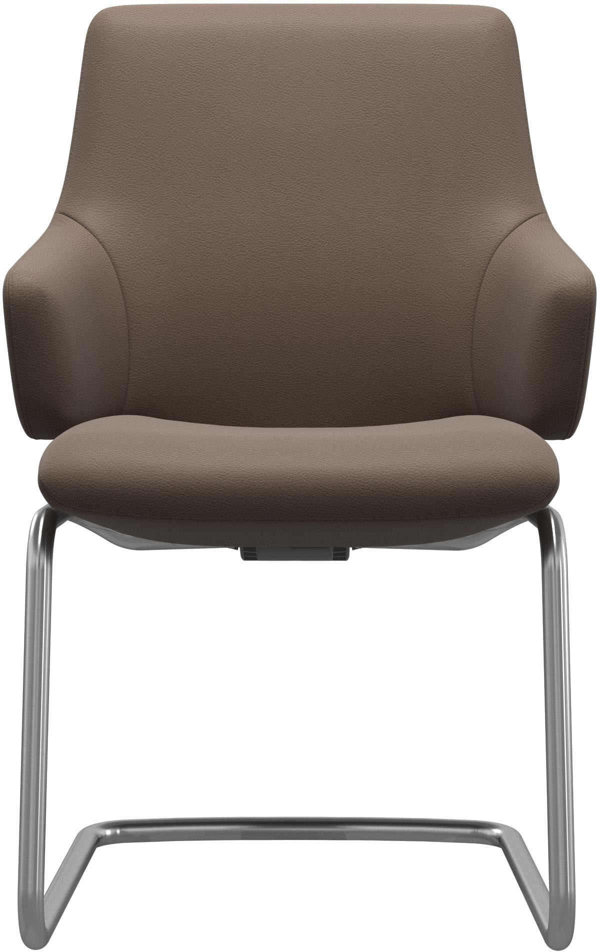 Polsterstuhl STRESSLESS "Laurel", braun (mole batick, schwarz matt), B:58cm H:92cm T:60cm, Leder BATICK: BATICK ist ein leicht korrigiertes, durchgefärbtes und genarbtes Möbelleder, bei dem die meisten Unebenheiten und Spuren in der Regel entfernt wurden. 2