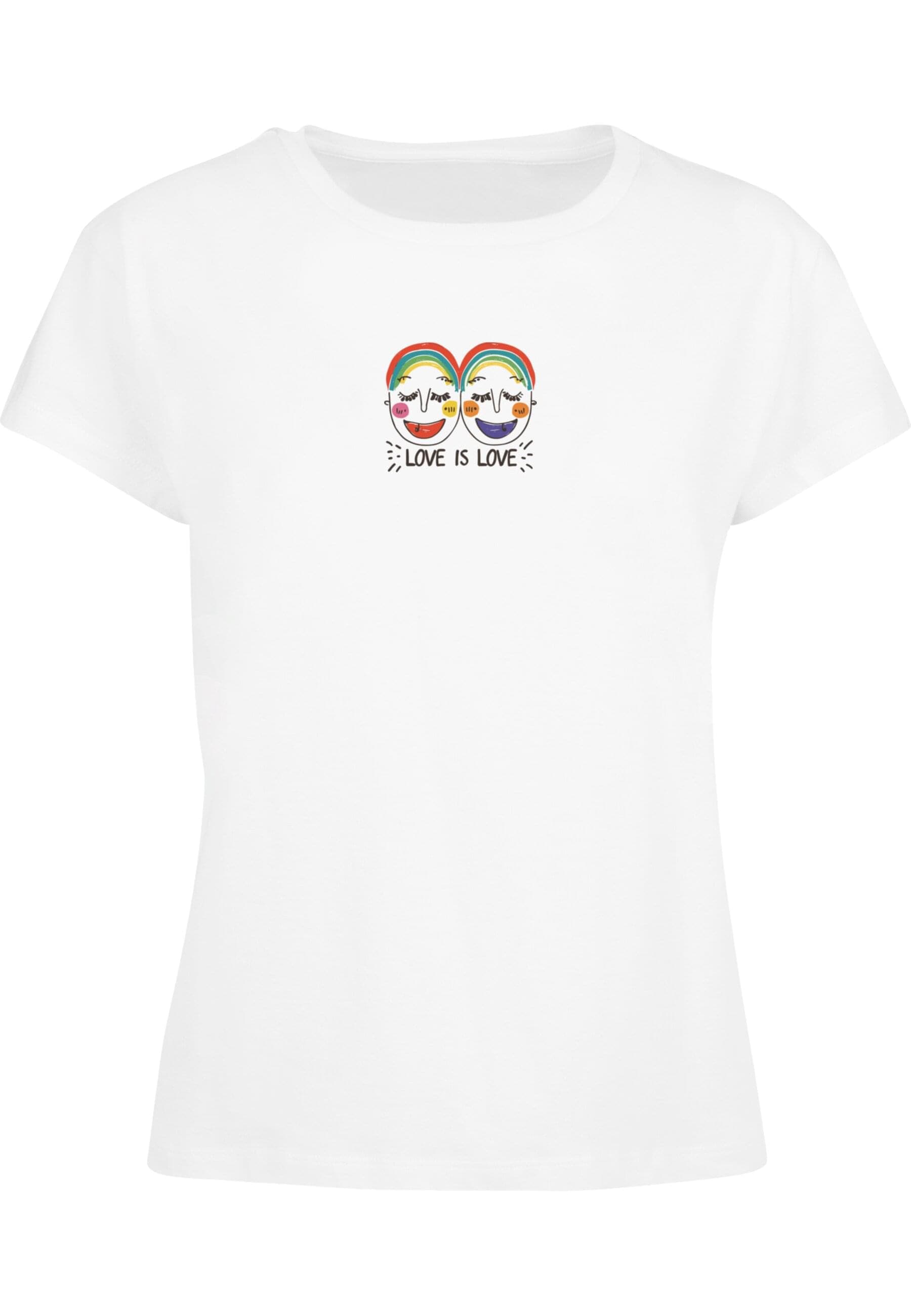 Merchcode T-Shirt "Merchcode Ladies Love Figures Tee" 1 Stk. tlg. günstig online kaufen