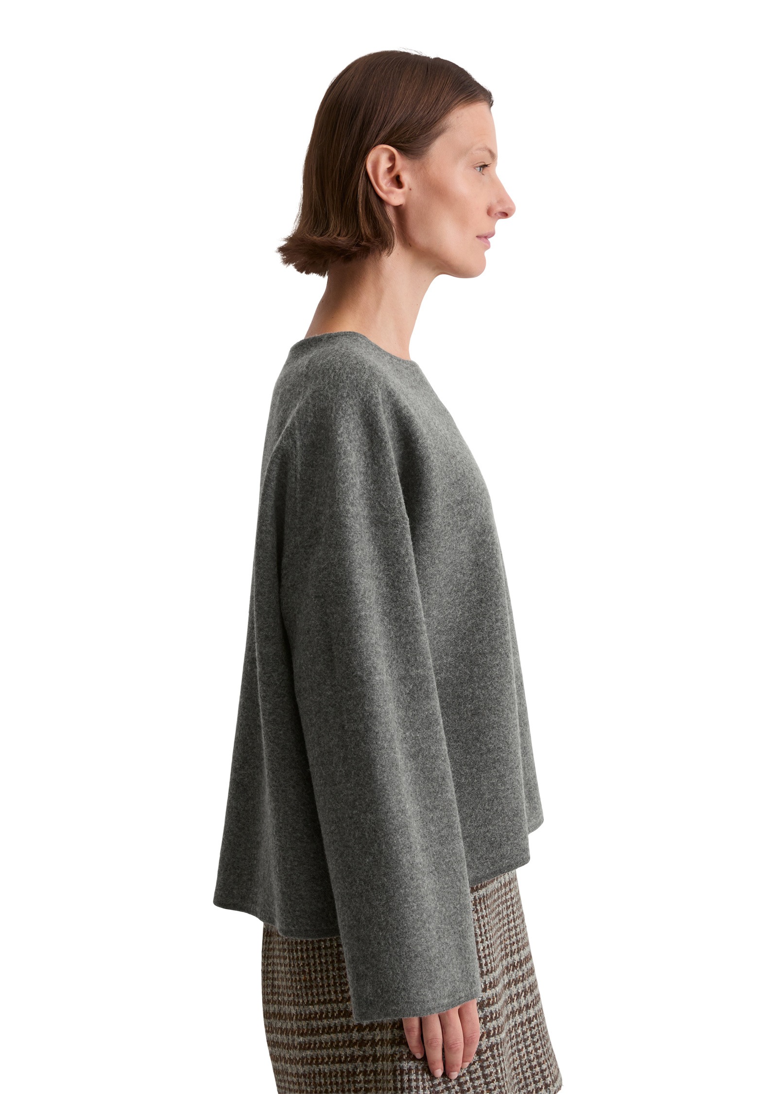 Marc OPolo Strickpullover "aus Boiled Wool" günstig online kaufen