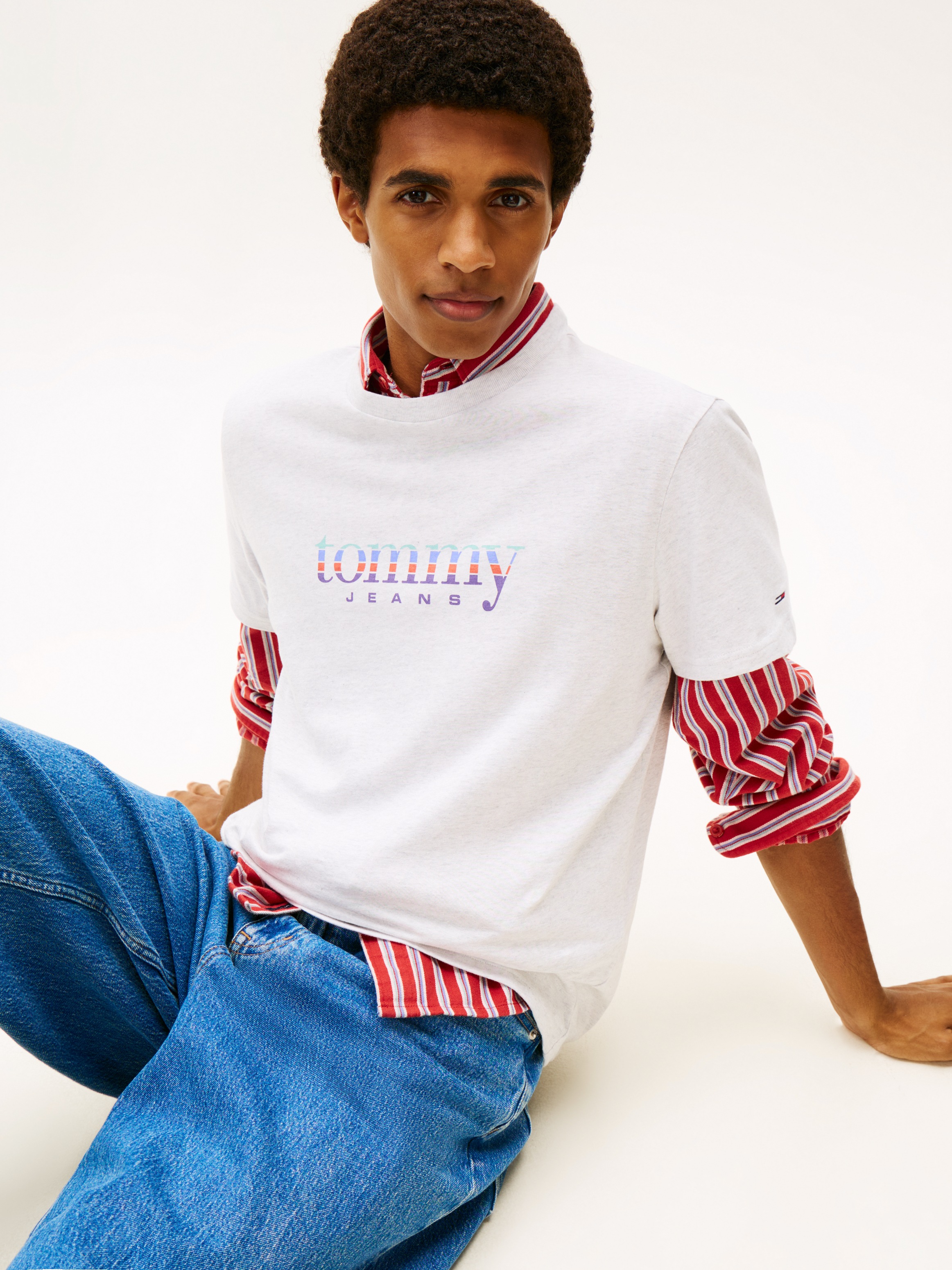 Tommy Jeans T-Shirt "TJM SLIM ENTRY DNA" günstig online kaufen