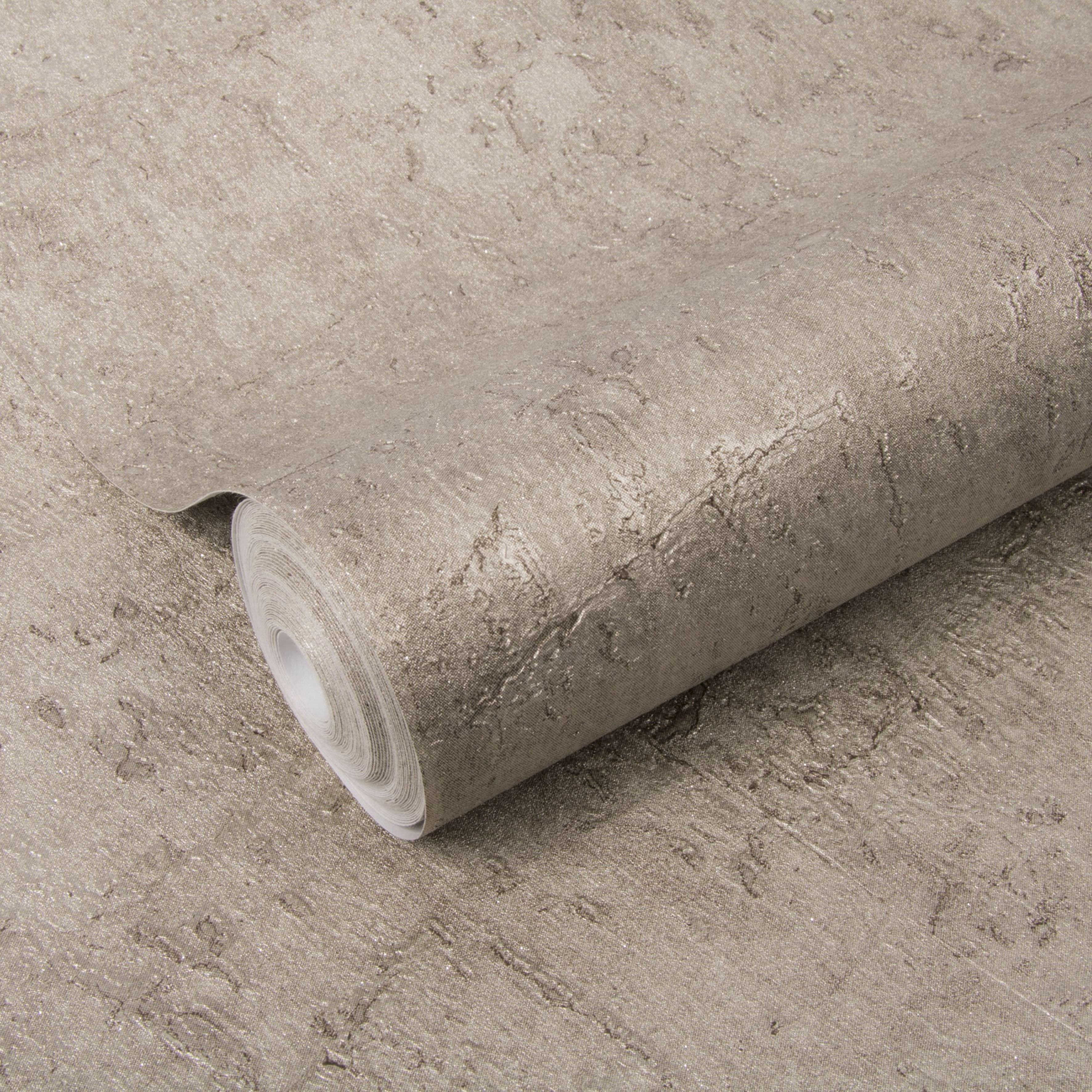 Thumbnail - WOW Vliestapete "Kork Luxe" aufgeschäumt Taupe - 10m x 52cm