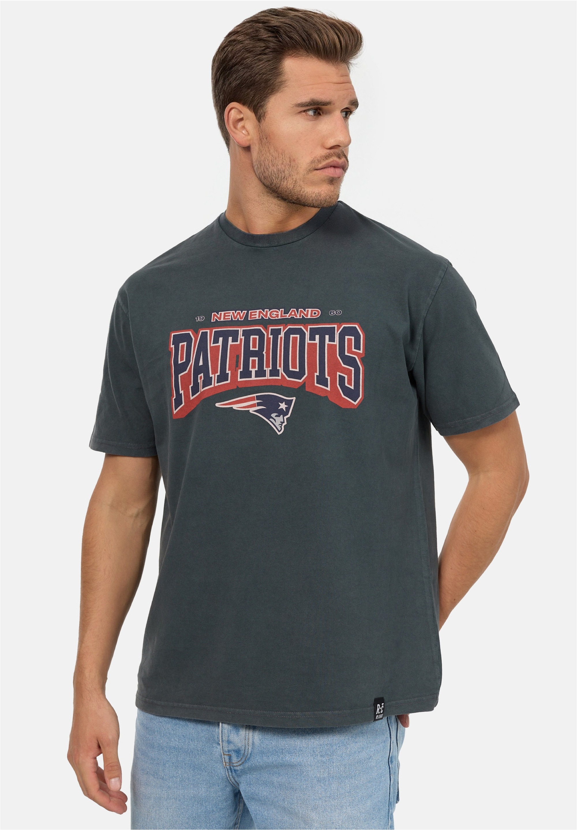 Recovered T-Shirt "NFL Patriots 17 Washed Relaxed", (1 tlg.), für alle New günstig online kaufen