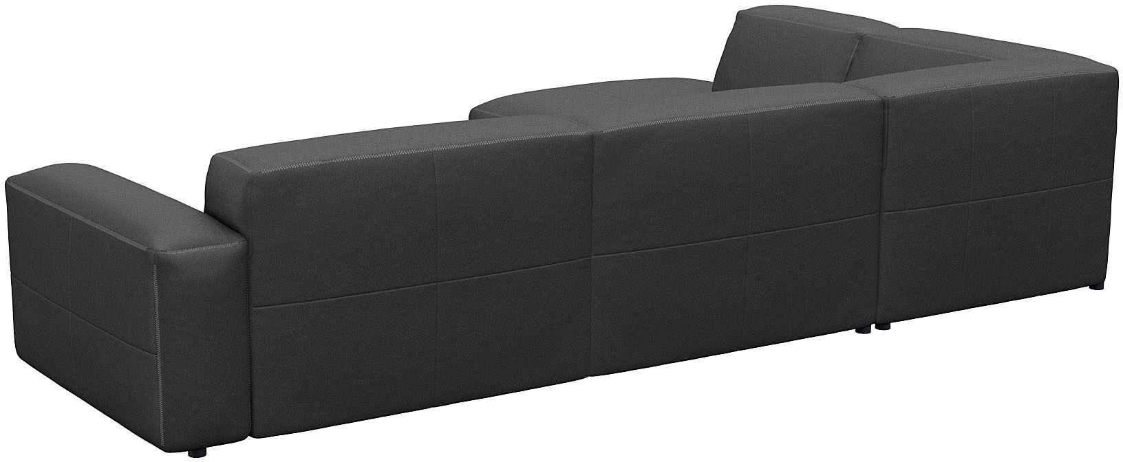 FLEXLUX Ecksofa »Lucera, super bequem durch hochwertigen Sitzaufbau mit Kaltschaum«, modern & anschmiegsam, L-Form, Designsofa