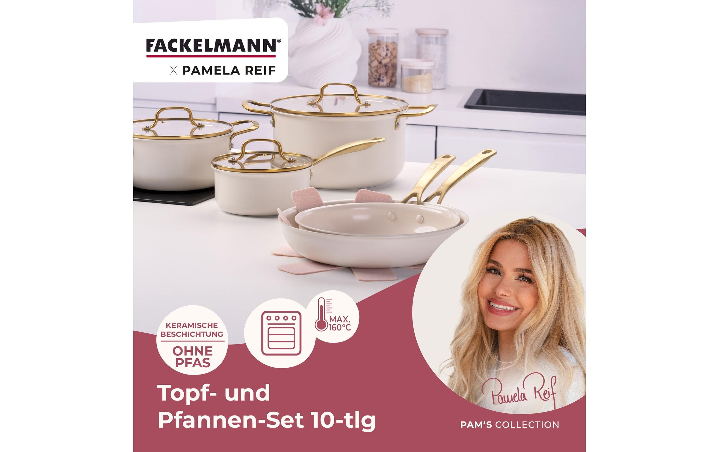 FACKELMANN Topf-Set »Signature« 10 tlg. Aluminium