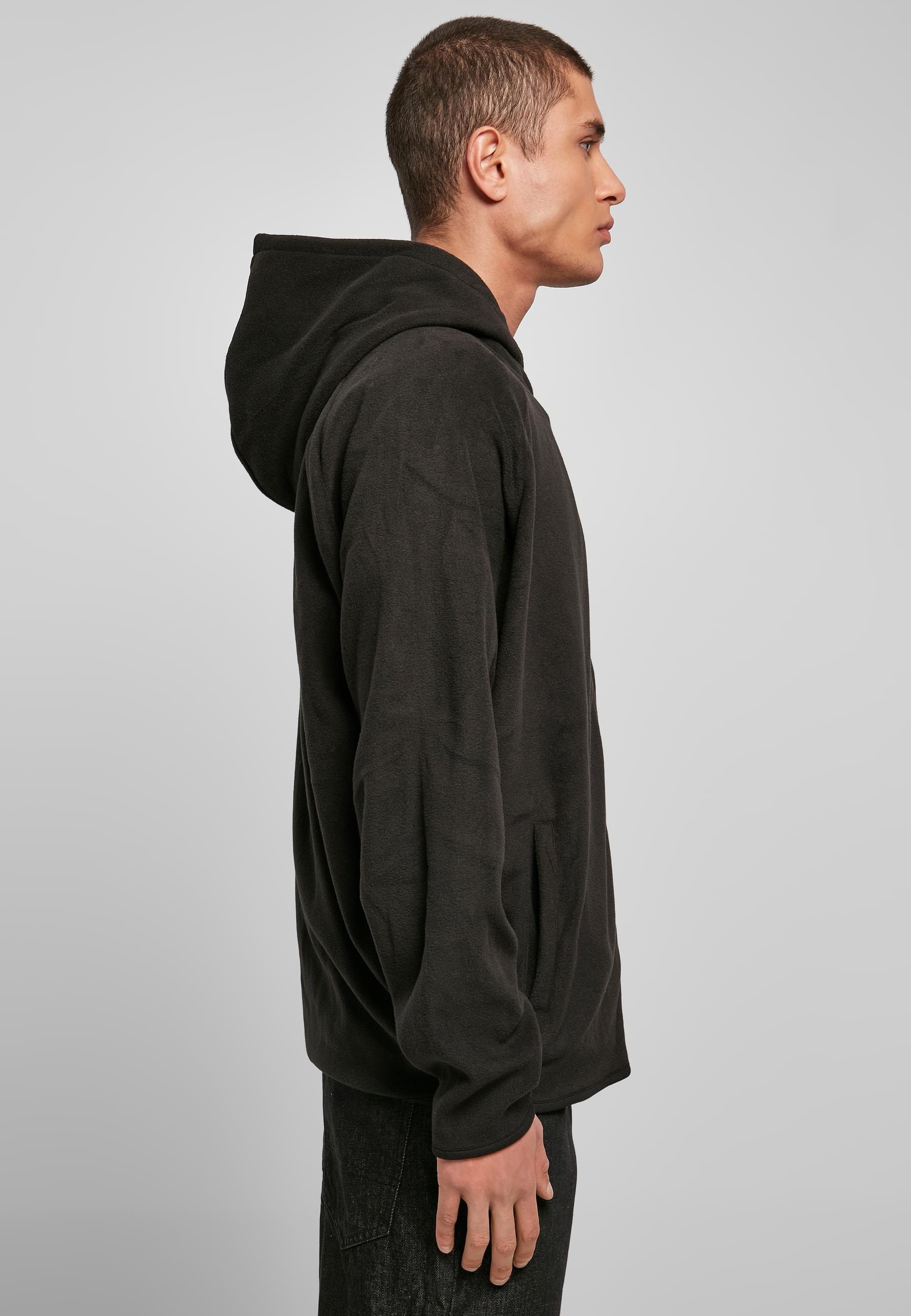 URBAN CLASSICS Sweatjacke »Urban Classics Herren Polar Fleece Zip Hoody«