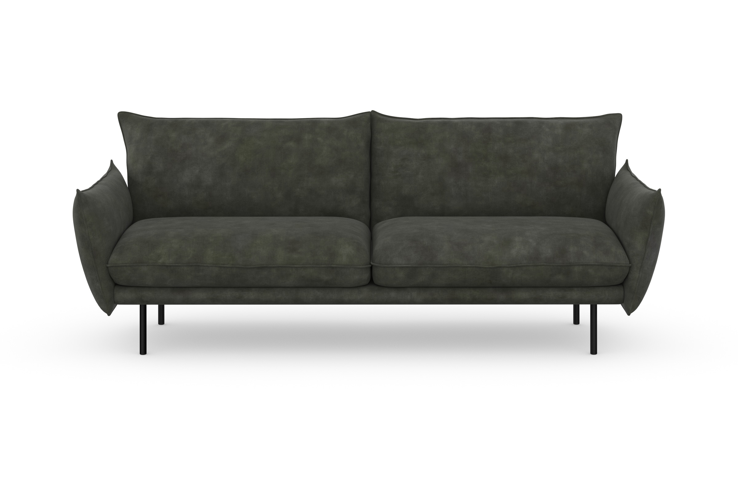 OTTO home 3-Sitzer "Stine" Besonderes Design durch Kissenoptik und Keder