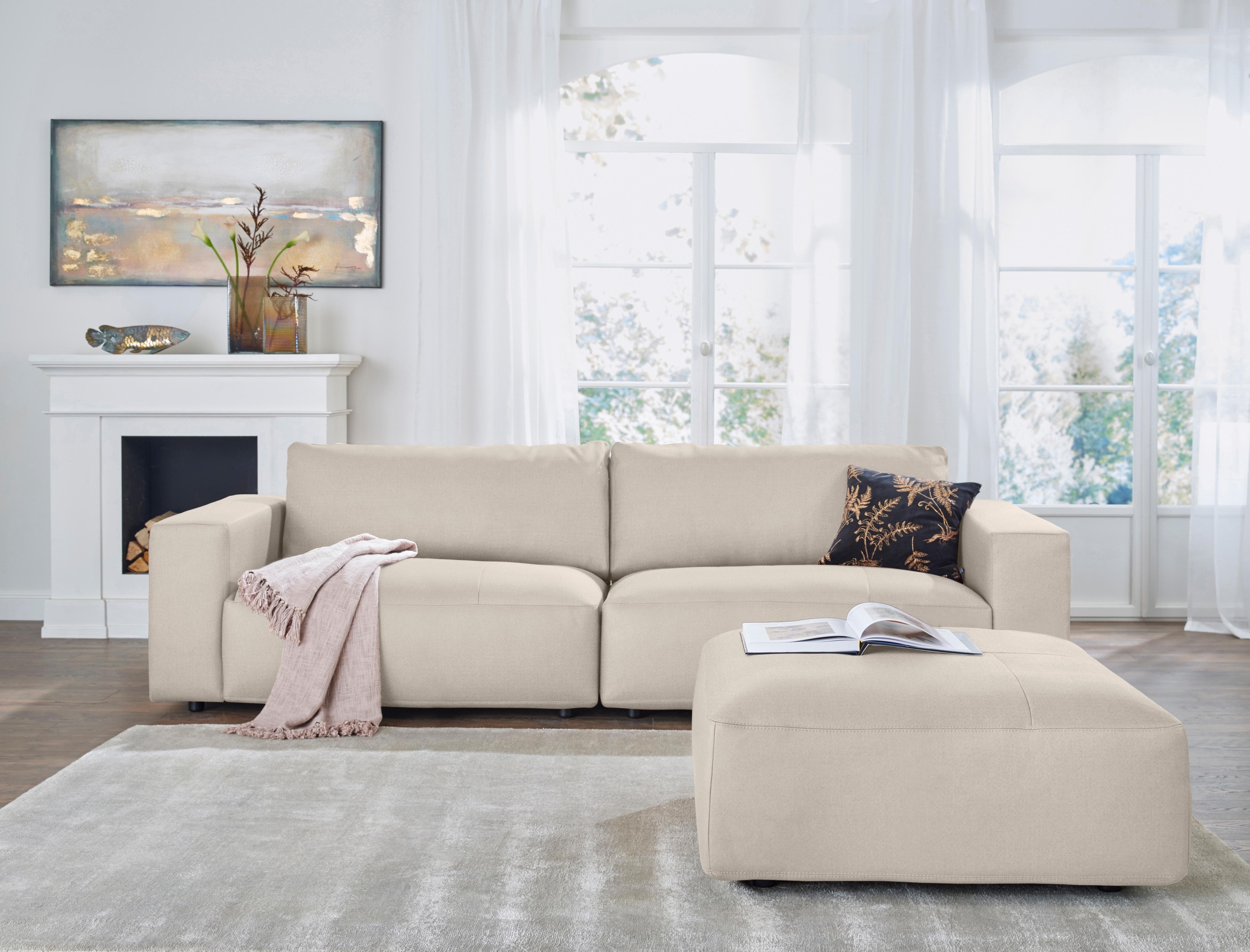 Musterring Big-Sofa "LUCIA", in vielen Qualitäten und 4 unterschiedlichen N günstig online kaufen