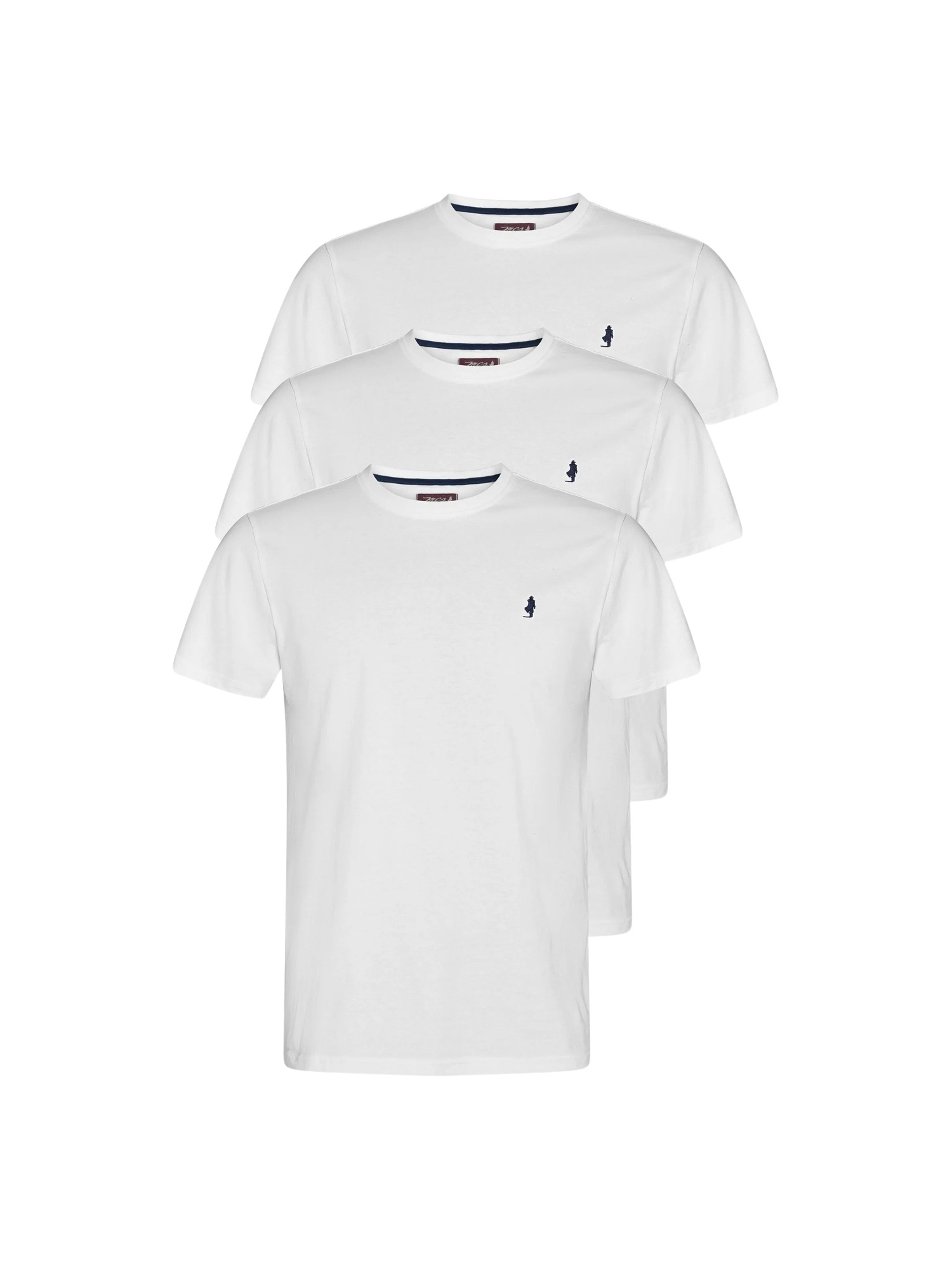 MCS Kurzarmhemd "MCS 3-pack T-Shirt Ohio" günstig online kaufen