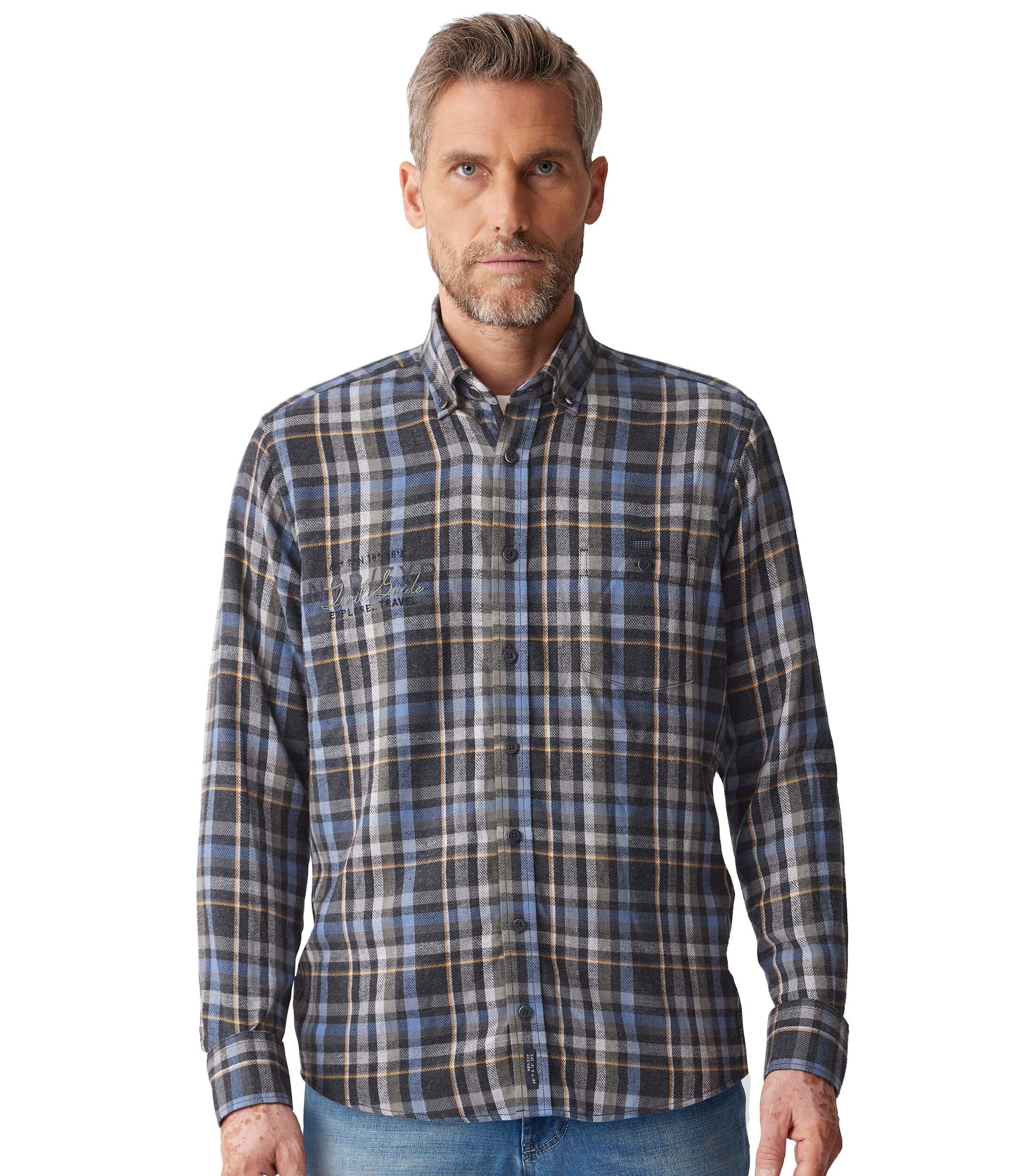 CASAMODA Langarmhemd »CASAMODA Freizeithemd kariert«